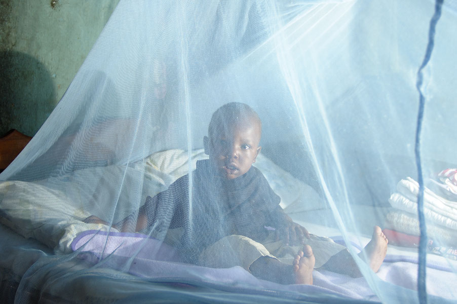 La filariose, maladie qui défigure et handicape, touche 120 millions de personnes dans le monde. Pourtant, on pourrait s'en protéger à faible coût, à l'aide de moustiquaires imprégnées d'insecticides. © UK Department for International Development, Flickr, cc by nc nd 2.0