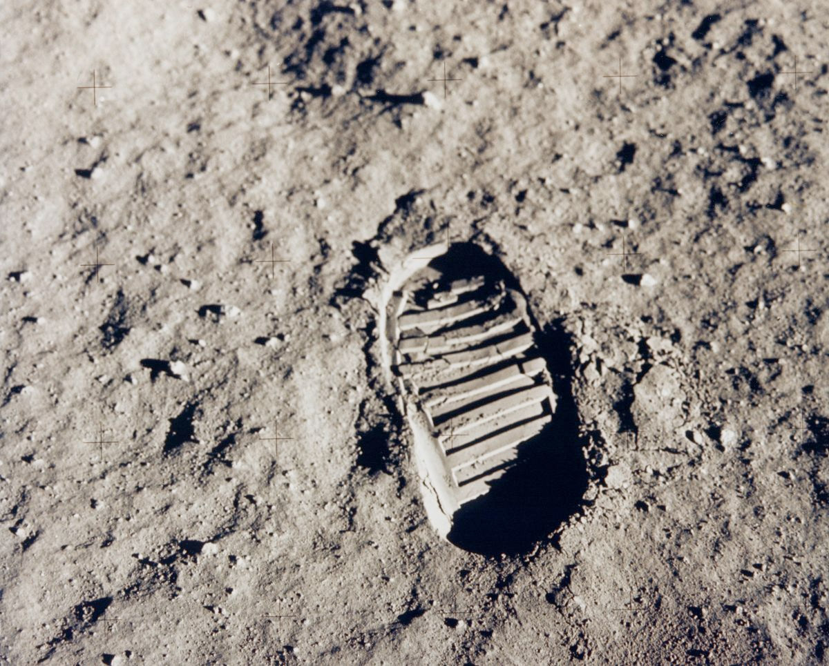 Le&nbsp;21 juillet 1969, à 3 h 56 (heure française) Neil Armstrong était le premier Homme à marcher sur la Lune lors de la mission Apollo 11. © Nasa