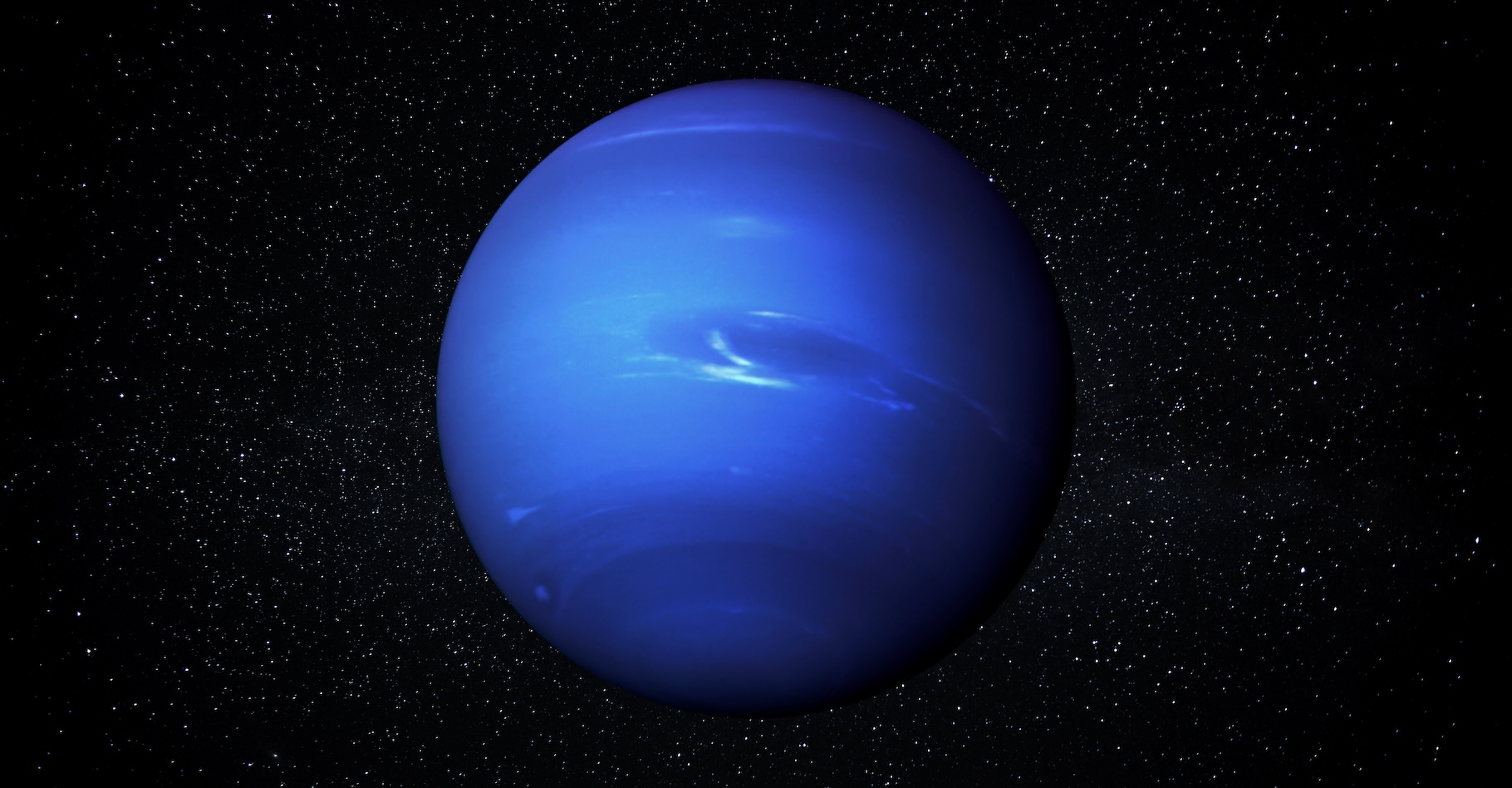 Le télescope spatial James-Webb vient de renvoyer aux astronomes de la Nasa les toutes premières images d’aurores – pas tout à fait polaires – observées sur Neptune. © 24K-Production, Adobe Stock