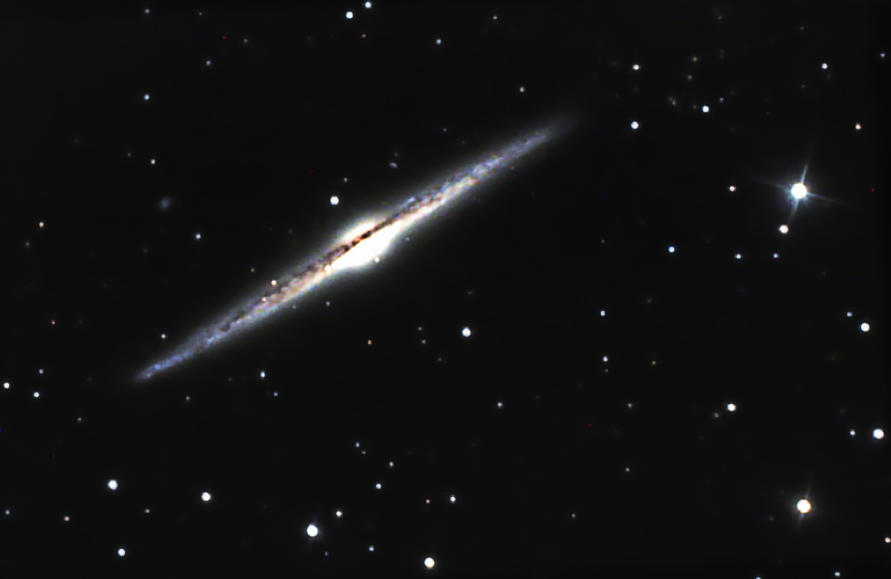 NGC 4565. © Jean-Christophe Baudevin, Jordan Blanchard, David Chiron, Bernard Lesourd, Joseph Mordelet, Richard Morisan, Philippe Renauld
