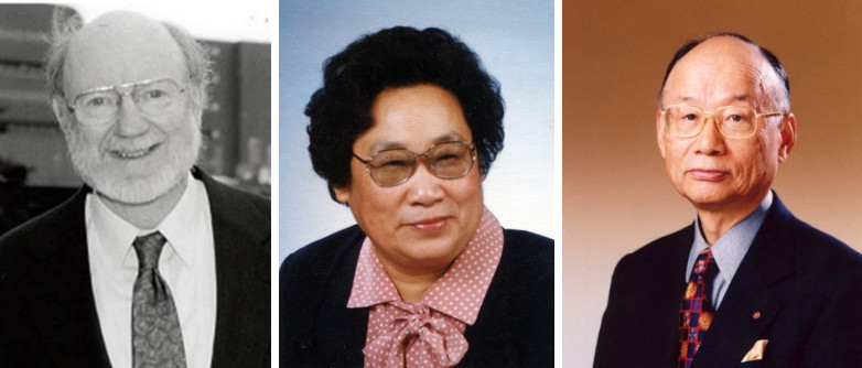 William Campbell, Youyou Tu et Satoshi Omura (de gauche à droite) sont les trois lauréats du prix Nobel de médecine 2015. Ils ont découvert des traitements contre des maladies qui touchent des millions de personnes dans le monde. © Comité Nobel