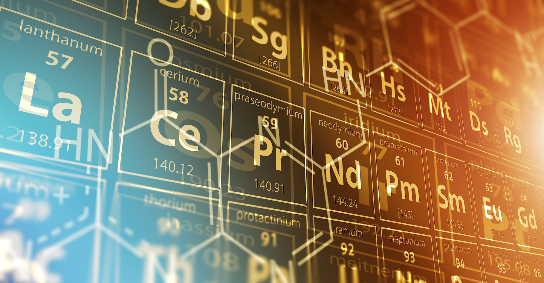 Des chimistes russes proposent une version revisitée du tableau périodique des éléments de Mendeleev. Une version qu’ils veulent plus utile aux sciences des matériaux. © Tomasz Zajda, Adobe Stock