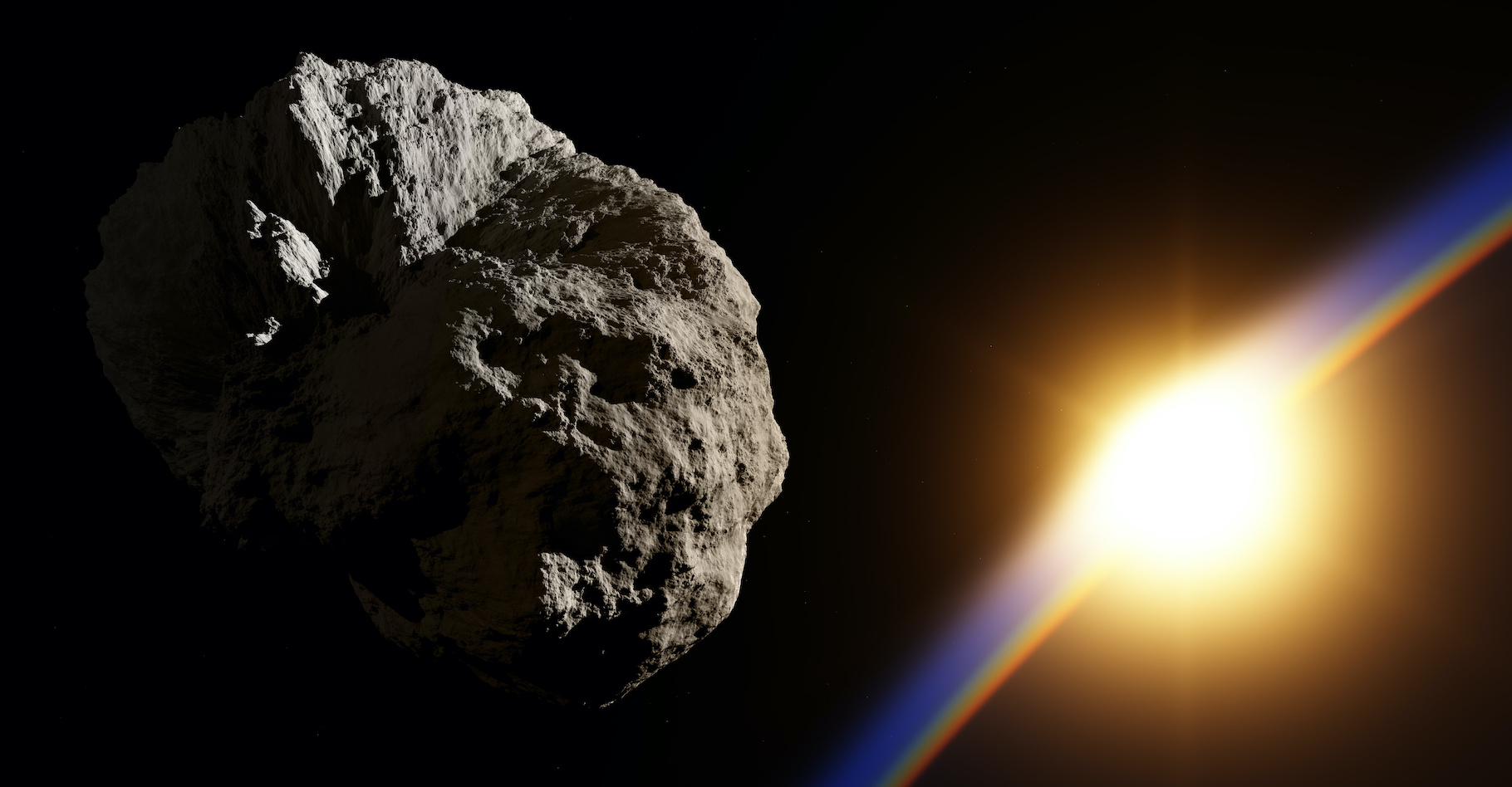 Une nouvelle famille d’astéroïdes pourrait avoir été découverte à l’intérieur de l’orbite de Vénus. © Shawn Hempel, Adobe Stock