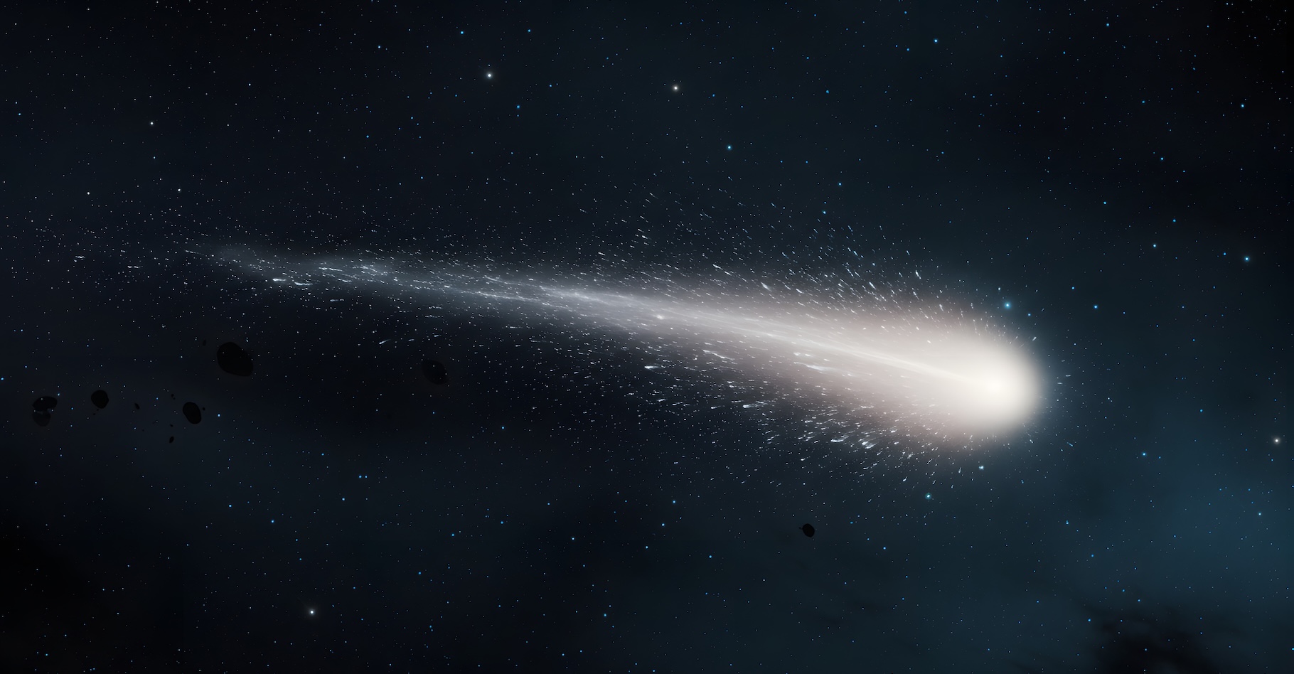 3I/Atlas est le troisième objet interstellaire jamais identifié dans notre Système solaire. Les astronomes s’attèlent à en apprendre plus à son sujet. © Images4U, Adobe Stock