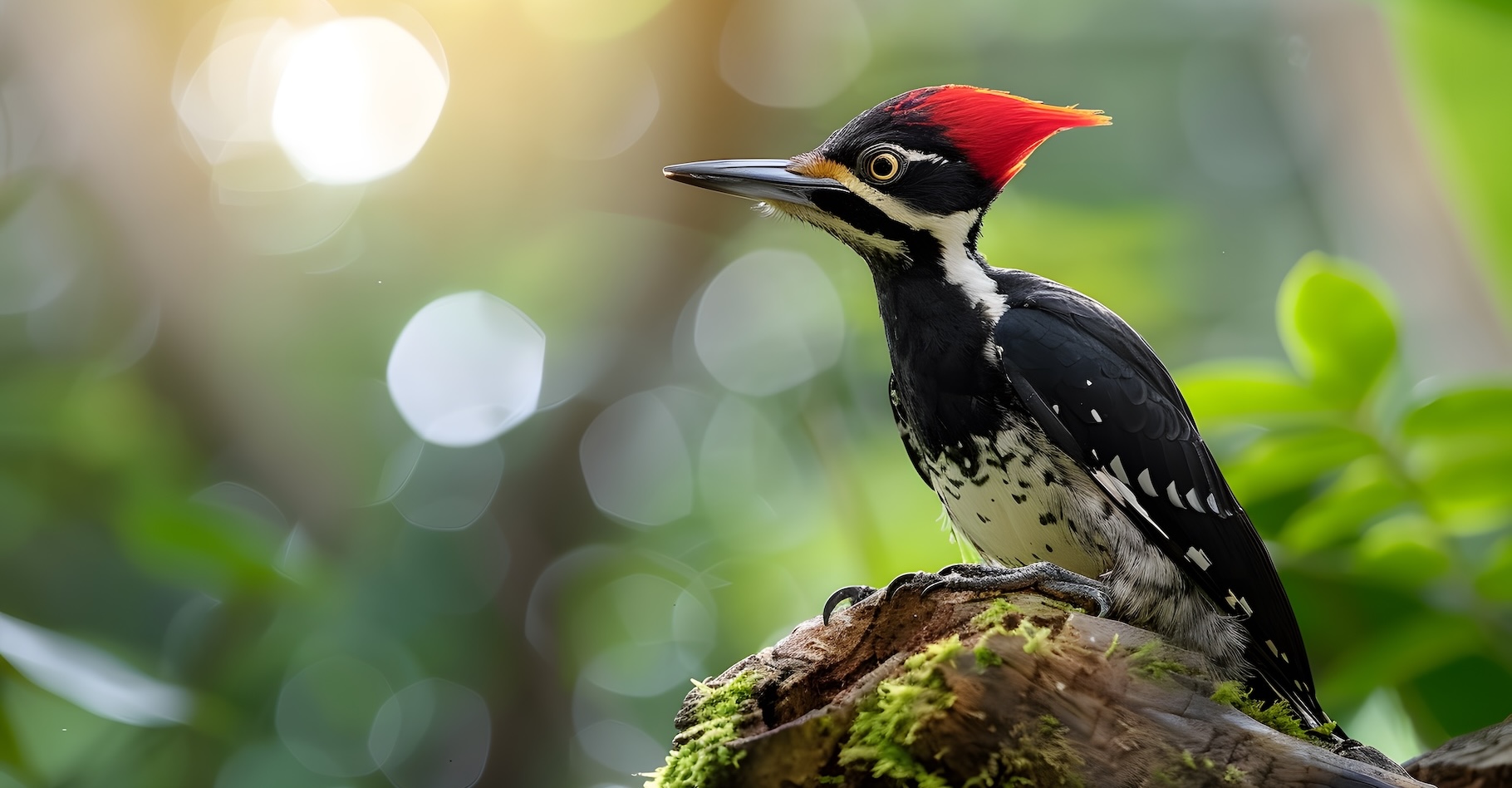 Parmi les espèces d’oiseaux perdues, le pic à bec d’ivoire, celui qui a inspiré Woody Woodpecker, n’a pas été observé depuis 1956. © sakareeya, Adobe Stock