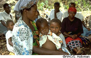 En 10 ans, le nombre de cas du paludisme a chuté de 50 % dans 43 pays. Un chiffre qu'il faut continuer à voir progresser. © OMS, Hollyman