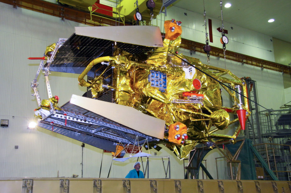 En utilisant des composants électroniques contrefaits qui ne pouvaient pas résister au rayonnement spatial, la sonde Phobos-Grunt était condamnée dès son lancement. © Roscosmos