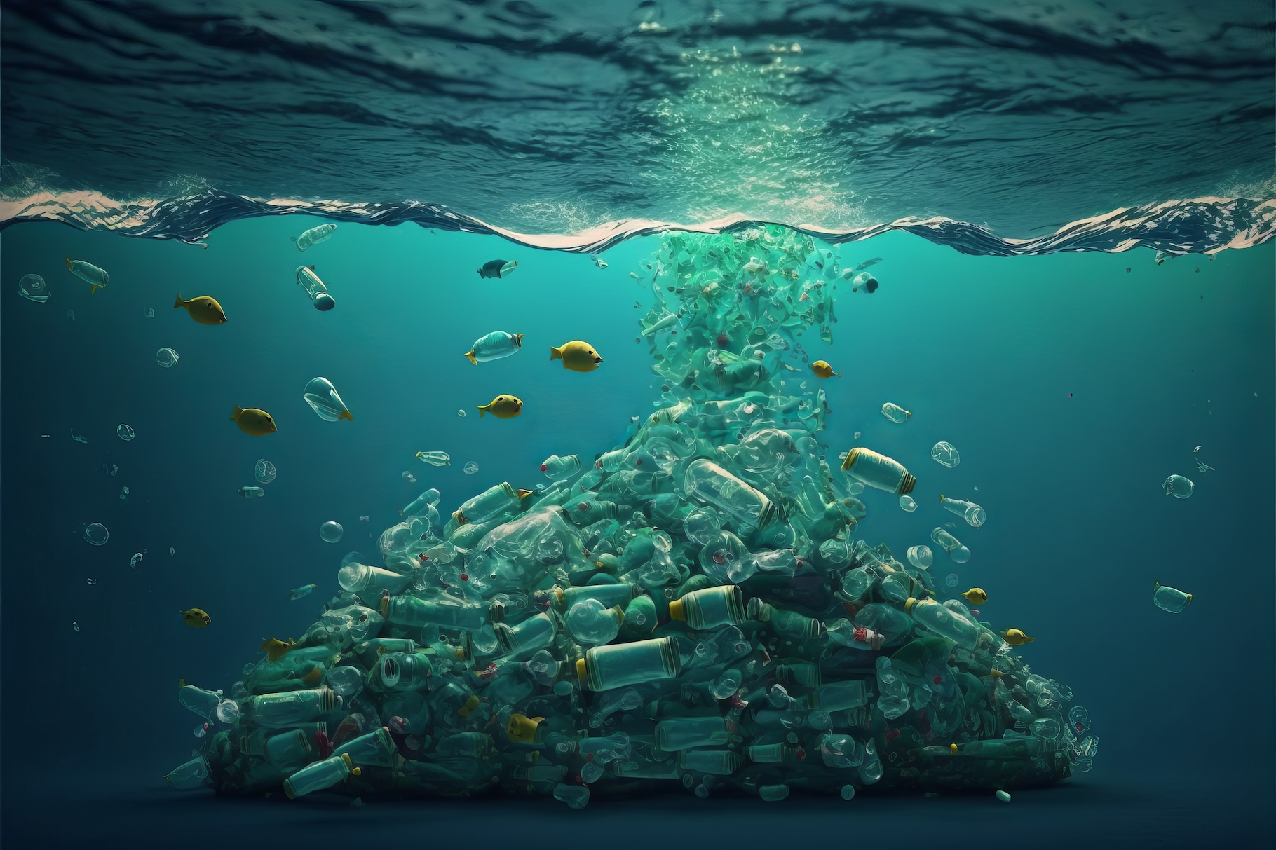 Des chercheurs de l’agence scientifique nationale australienne (CSIRO) estiment qu’il se trouve entre 3 et 11 millions de tonnes de déchets plastiques dans le fond de nos océans. © ink drop, Adobe Stock