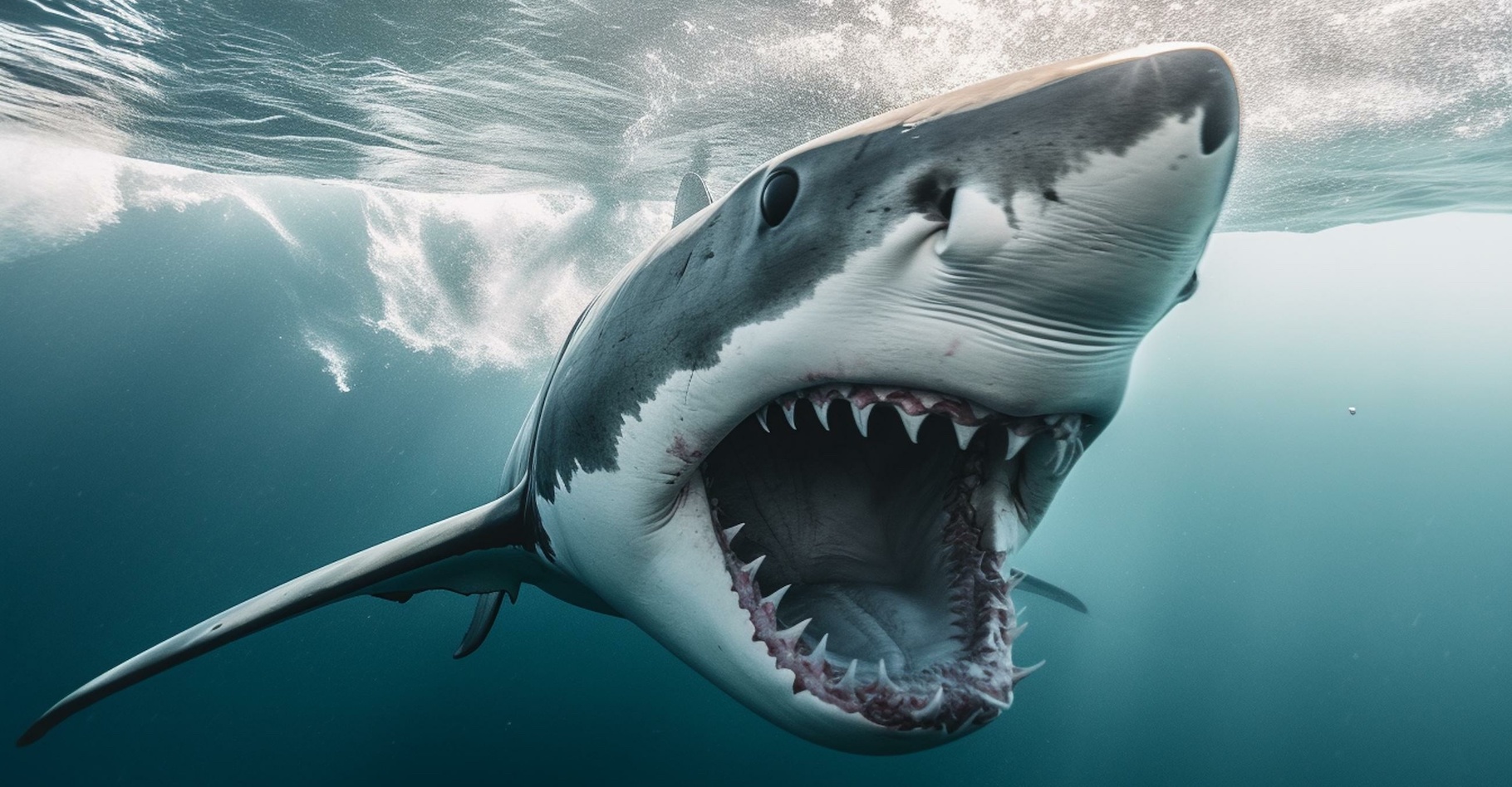 À côté de l’être humain, le requin pourrait bien faire figure de piètre prédateur, suggère une équipe internationale de chercheurs. © Circe, Adobe Stock