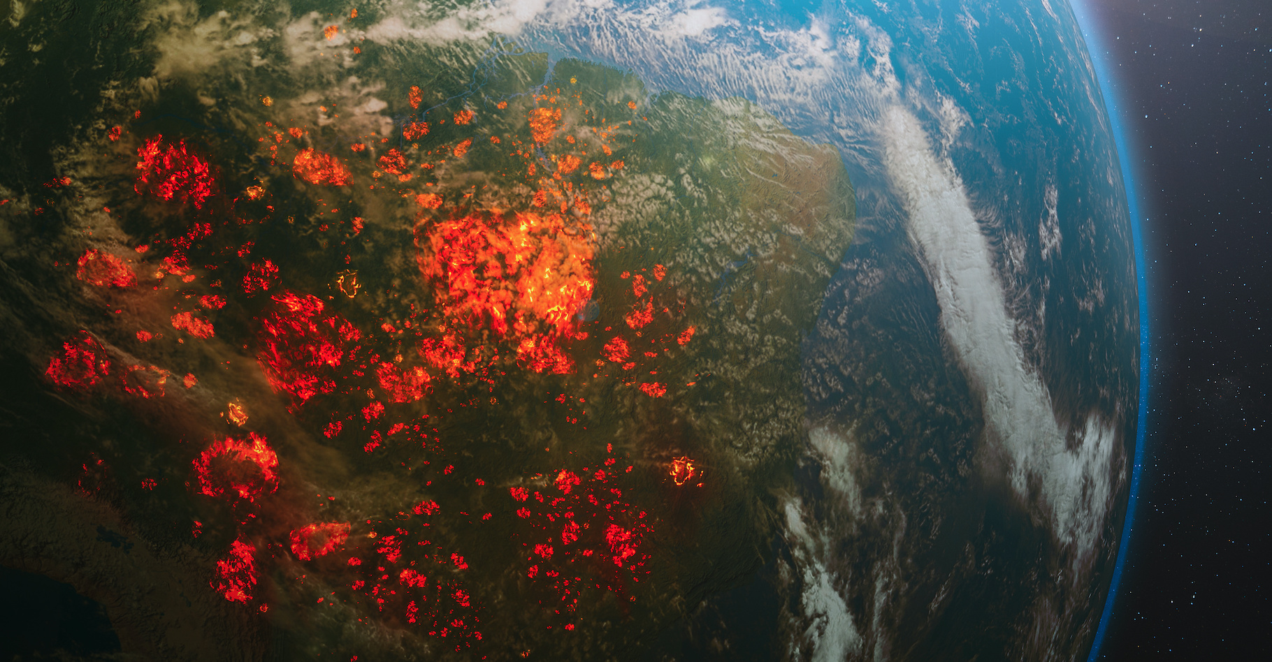Avec le réchauffement climatique, partout sur notre Planète, les feux de forêt deviendront plus fréquents et plus intenses. © OSORIOartist, Adobe Stock
