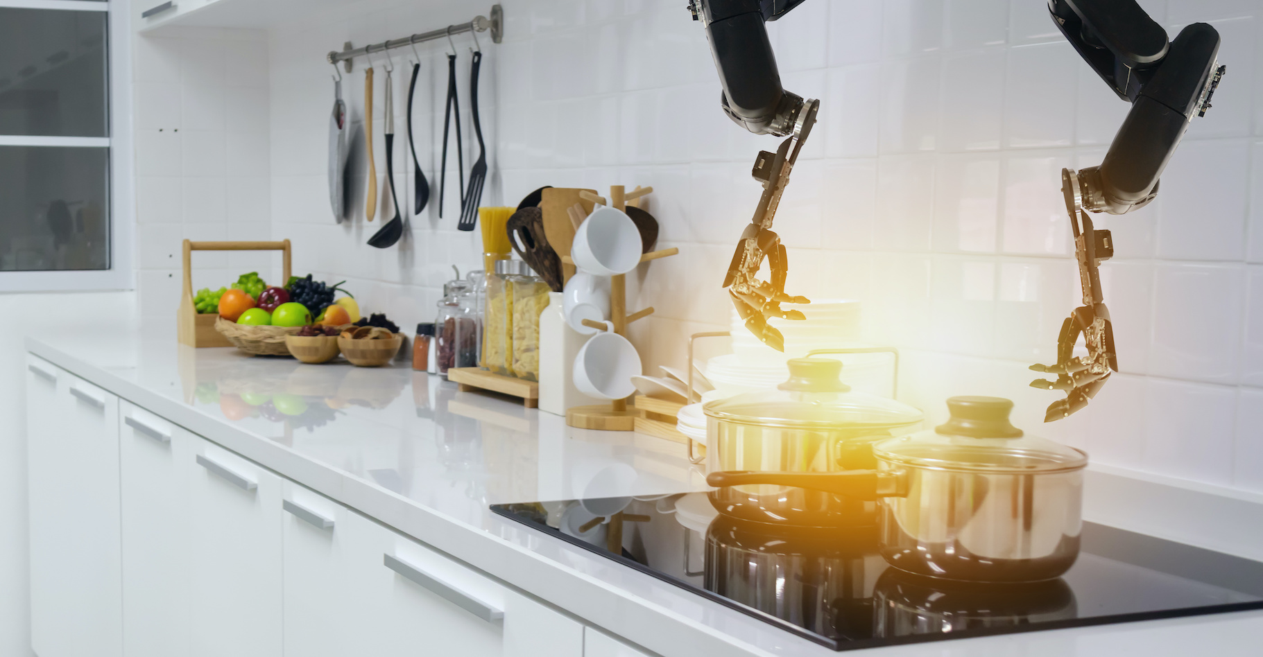 Les robots remplaceront-ils un jour les chefs humains dans les cuisines ? © Monopoly919, Adobe Stock