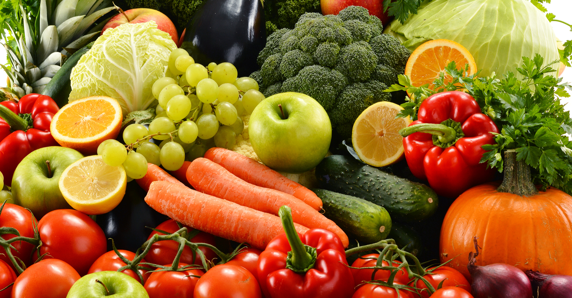 Les fruits et légumes sont des aliments sans gluten. © monticello, Shutterstock