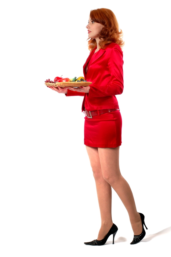 Les serveuses en rouge ont la cote auprès des hommes. Cela se vérifie également pour les autostoppeuses, plus facilement embarquées par les hommes lorsqu'elles s'habillent avec cette couleur chaude. © Zzzdim, StockFreeImages.com