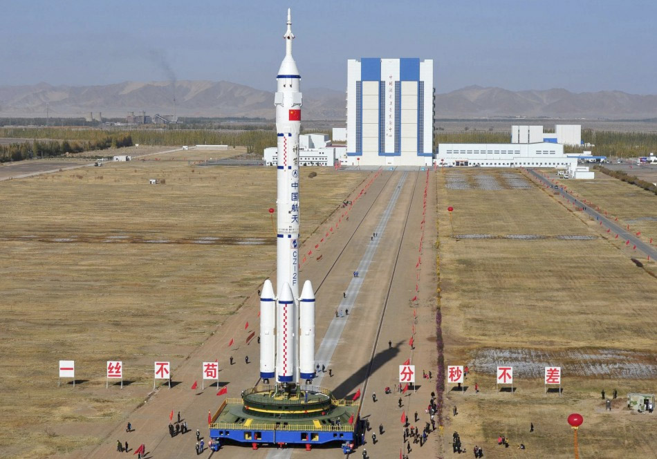 Le lanceur utilisé pour lancer la capsule Shenzhou-9 sera le même que celui&nbsp;de la mission précédente (à l’image) avec néanmoins quelques améliorations techniques en fiabilité et sécurité. © Reuters