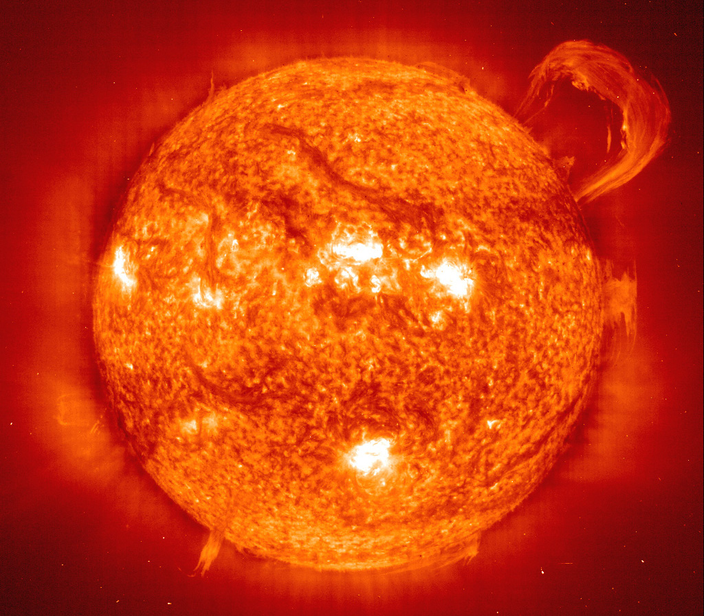 Les entrailles du Soleil nous sont inaccessibles, mais les simulations numériques permettent aux chercheurs de mieux les comprendre.&nbsp;© DR