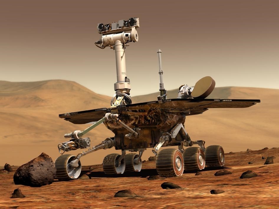 Spirit aura marqué l'histoire de l'exploration martienne du début du XXIe siècle. © Nasa/JPL/Cornell University
