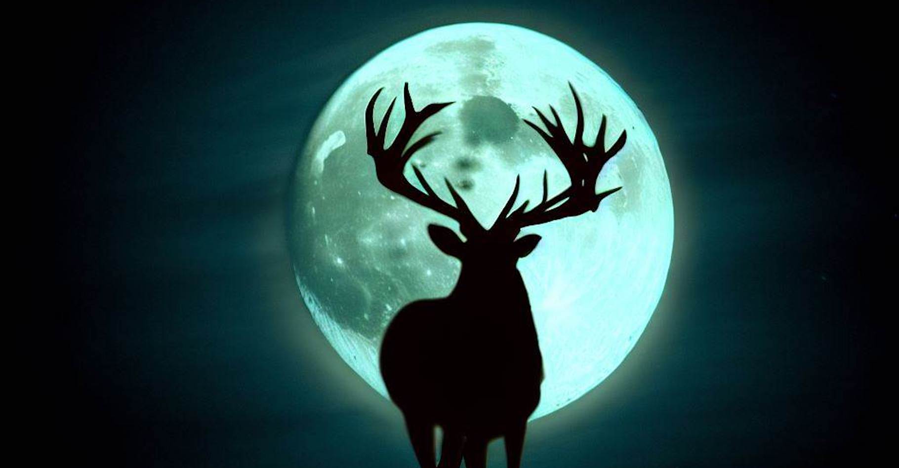 La pleine Lune de ce lundi 3 juillet est qualifiée de superlune du cerf. © Créateur d’image Bing, DALL-E