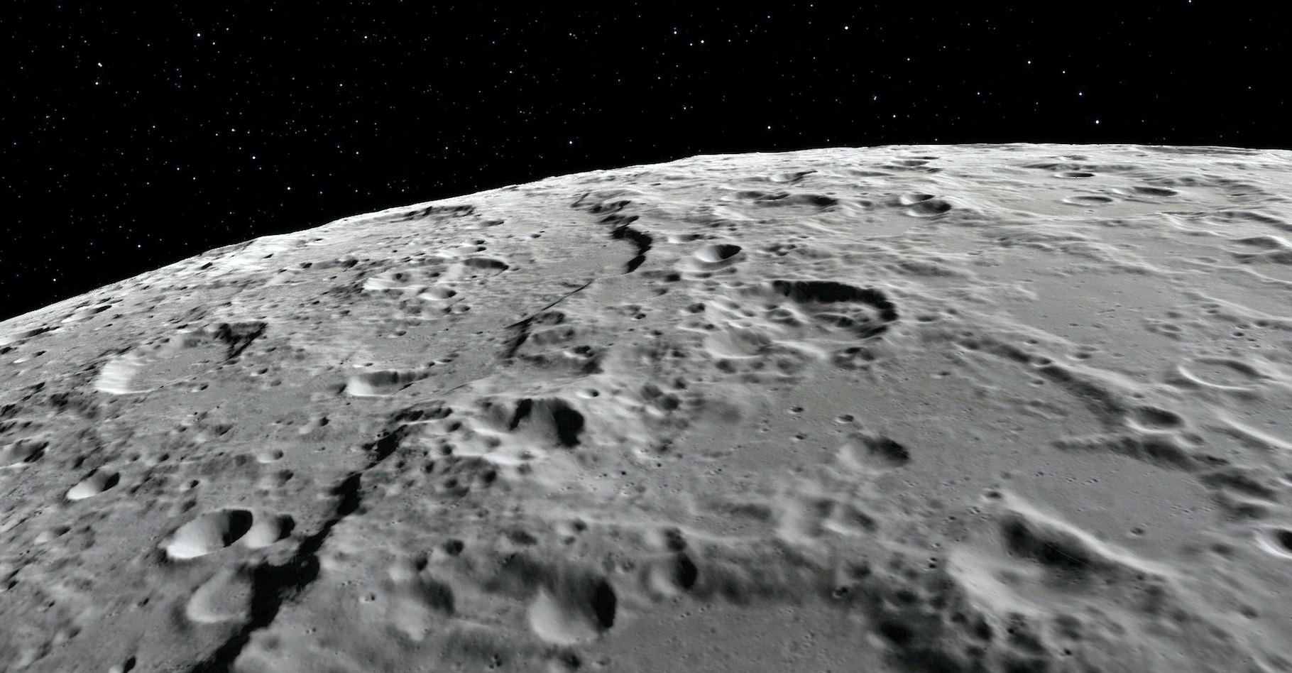 En avril 1970, les astronautes d’Apollo 13 ont survolé la face cachée de la Lune. La Nasa vous offre aujourd’hui la possibilité de suivre leurs traces. © rudut2015, Adobe Stock