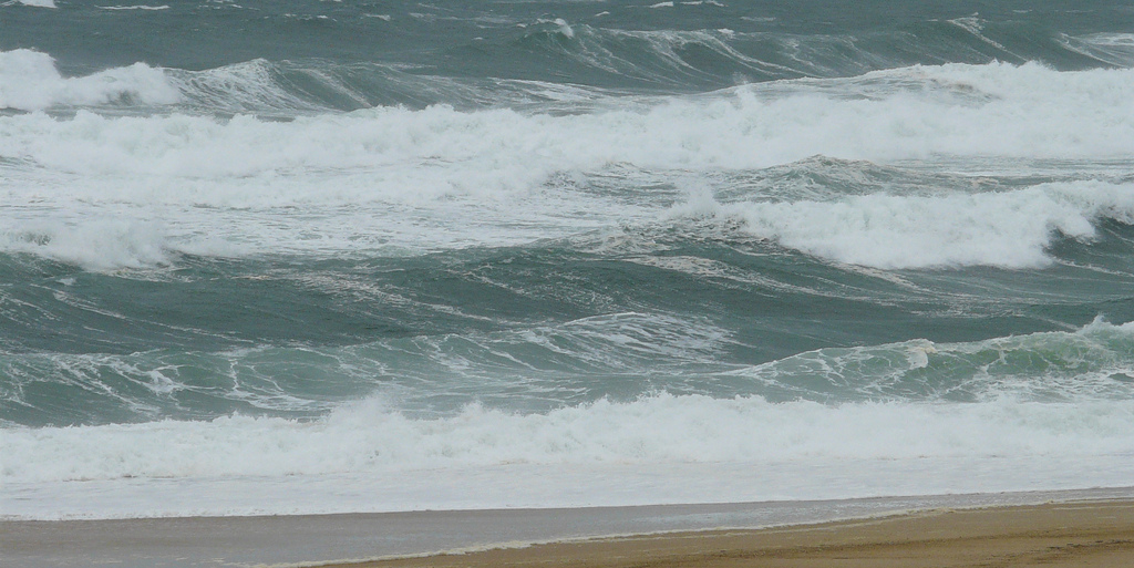 Contrairement à ce que l’on pourrait croire, les vagues les plus fortes s’observent dans les tempêtes et non dans les ouragans. © Titanet, Flickr, cc by nc nd 2.0