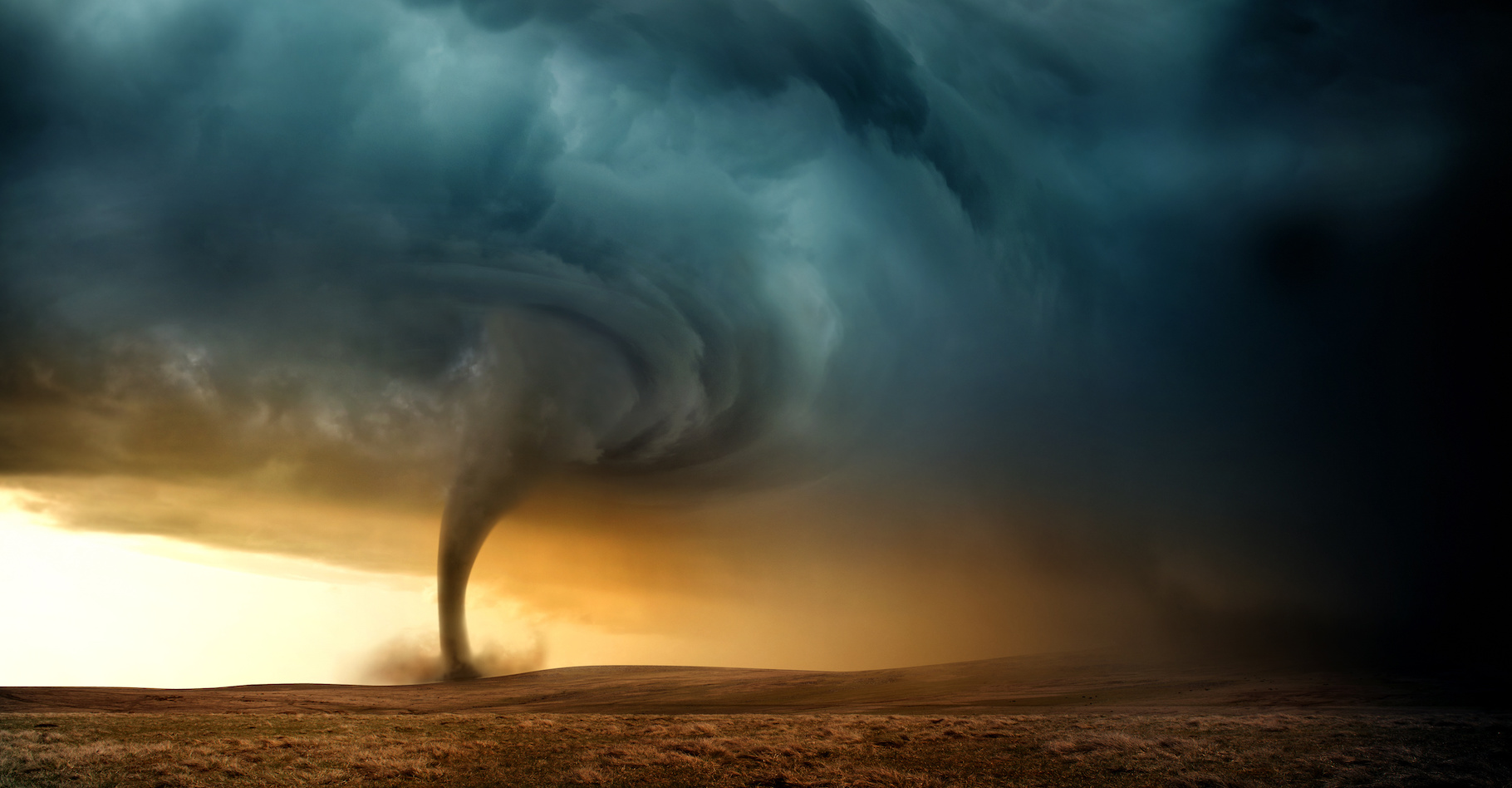 Une tornade s’est formée dans la Creuse, ce jeudi 9 mars 2023. © James Thew, Adobe Stock