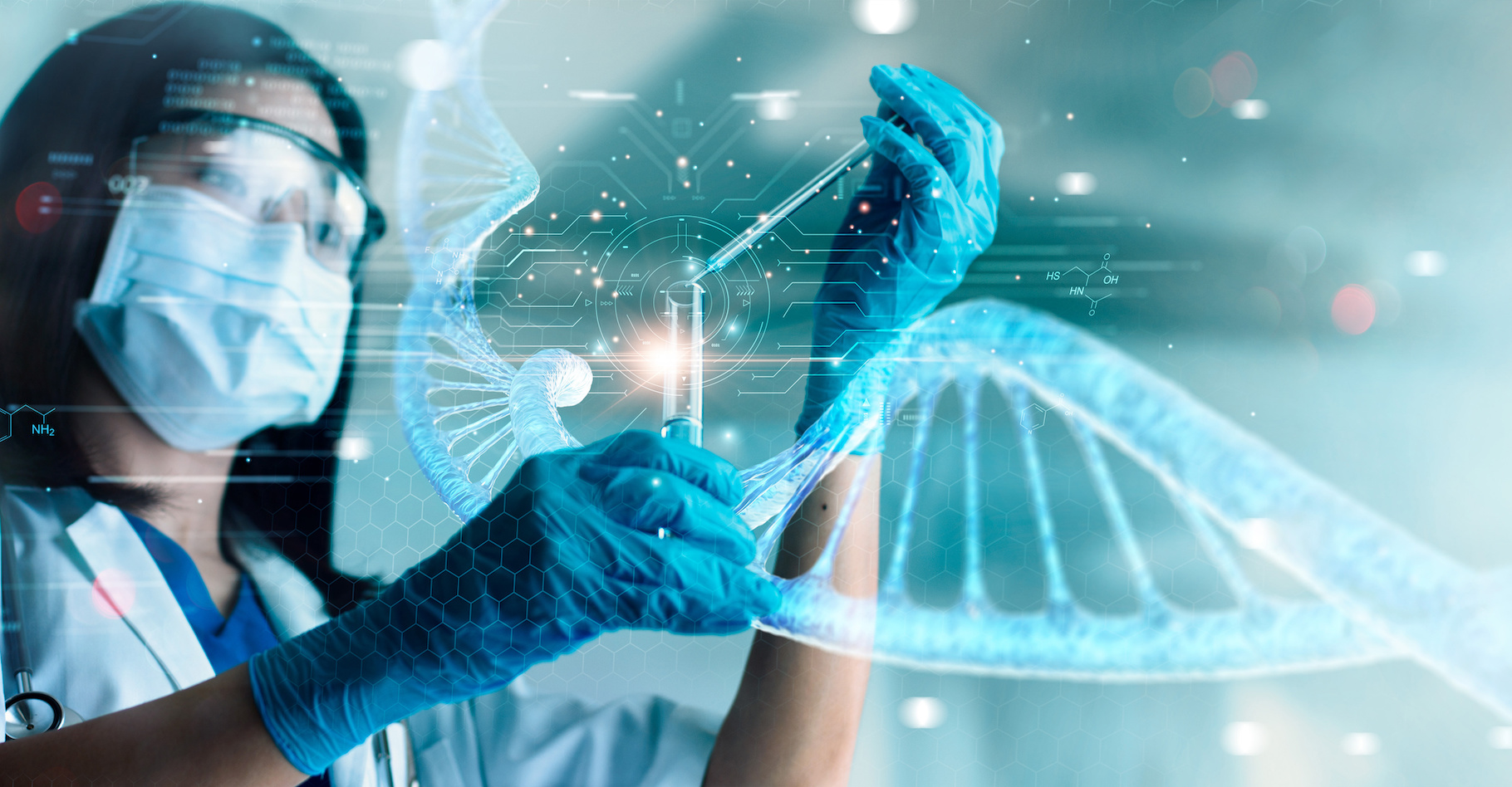 Des chercheurs montrent qu’il est possible de faire parler assez facilement de l’ADN humain trouvé « par hasard » dans l’environnement. © ipopba, Adobe Stock