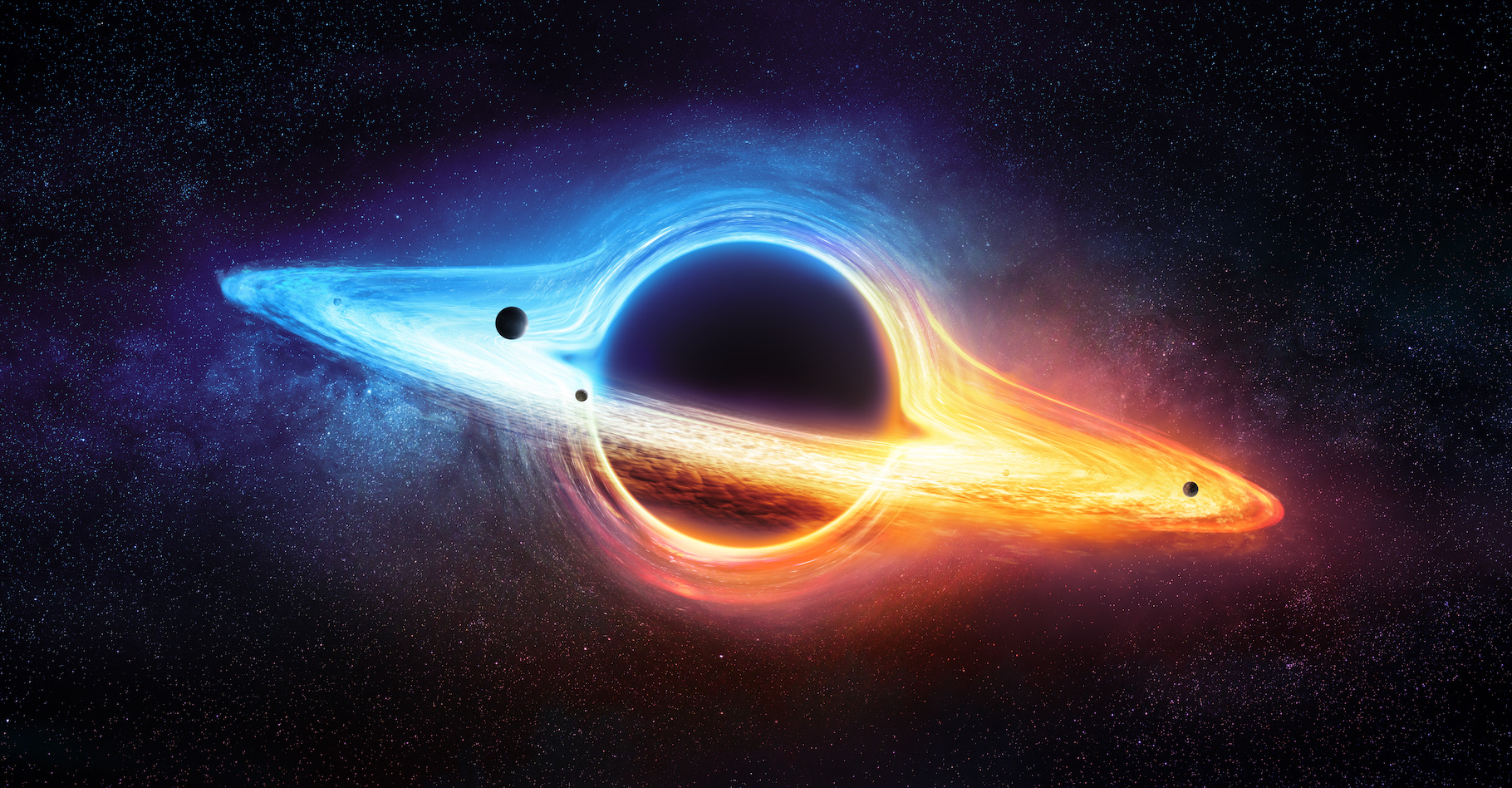 Les chercheurs du Goddard Space Flight Center de la Nasa nous invitent à découvrir pourquoi les trous noirs supermassifs sont ainsi nommés. © Romolo Tavani, Adobe Stock