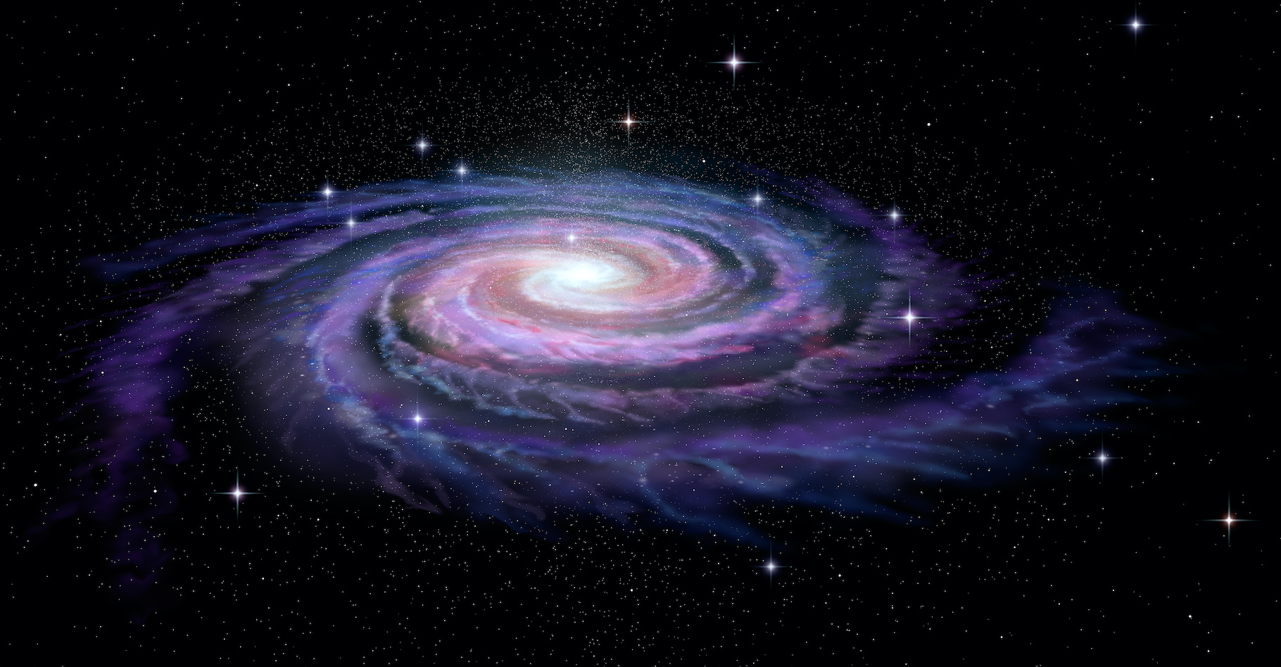 Elle tourne, elle brasse. Pourtant, des chercheurs de l’université de Genève (Suisse) l’affirment aujourd’hui, en plus de dix milliards d’années, la Voie lactée n’a pas réussi à homogénéiser son milieu interstellaire. © Alexandr Mitiuc, Adobe Stock