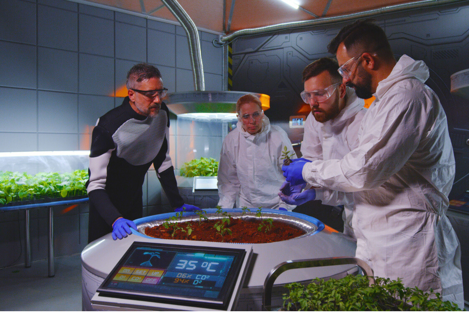 Un pas de géant : bientôt des cultures de légumes dans l’espace ? © EvgeniyShkolenko, iStock