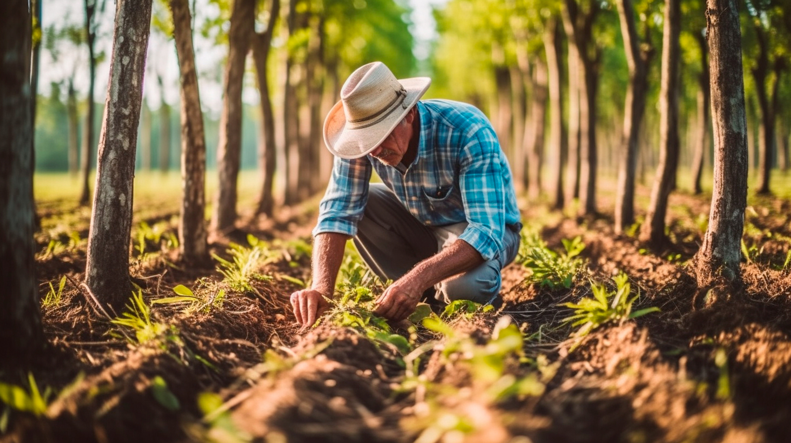 L'agroforesterie a pour but de diversifier l'exploitation des sols en profitant des synergies engendrées par cette combinaison. © Ramon, Adobe Stock