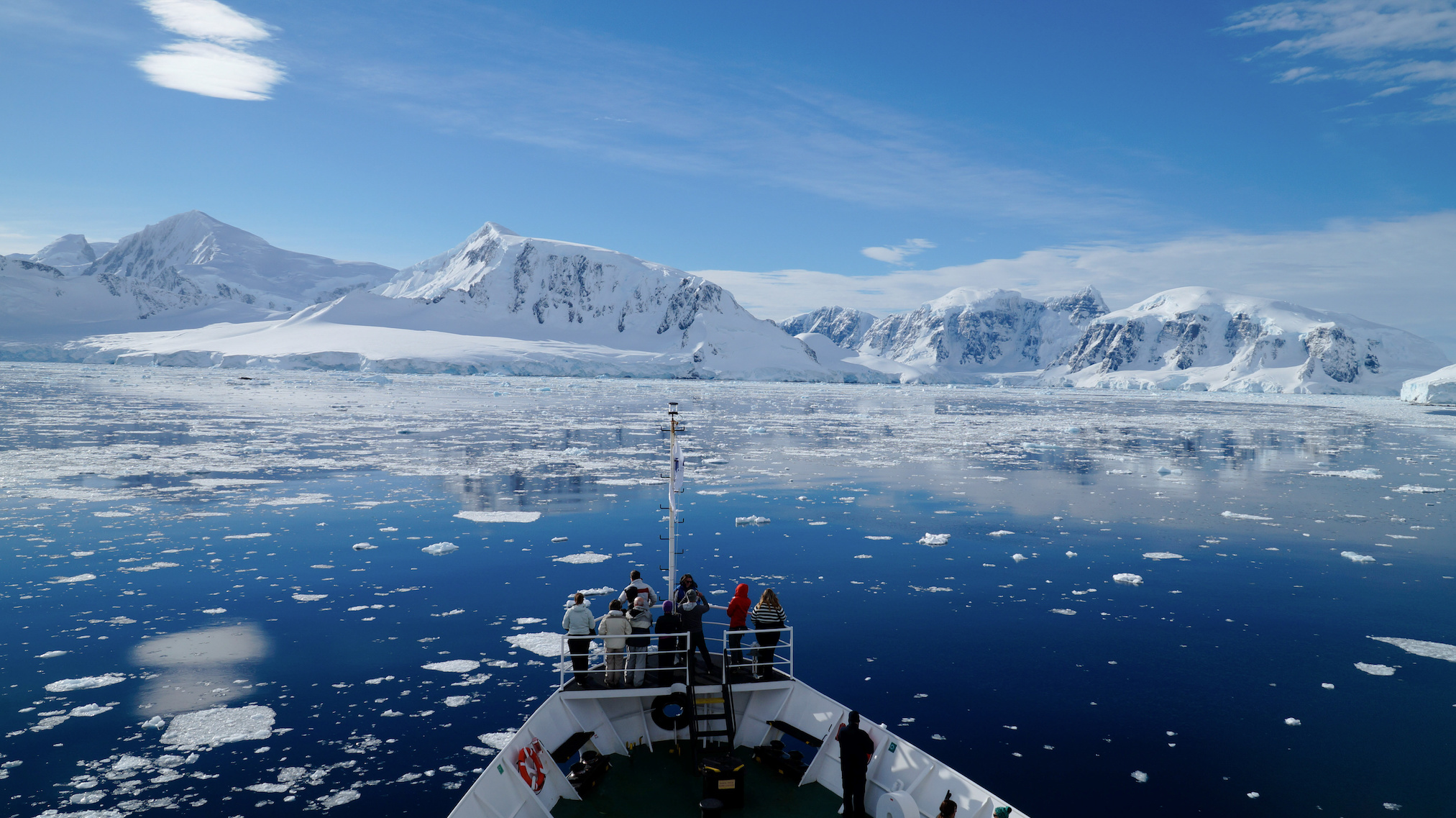 L'Antarctique a connu un gain de glace depuis 2021, ce qui a eu des conséquences sur le niveau de la mer. © Christopher, Adobe Stock