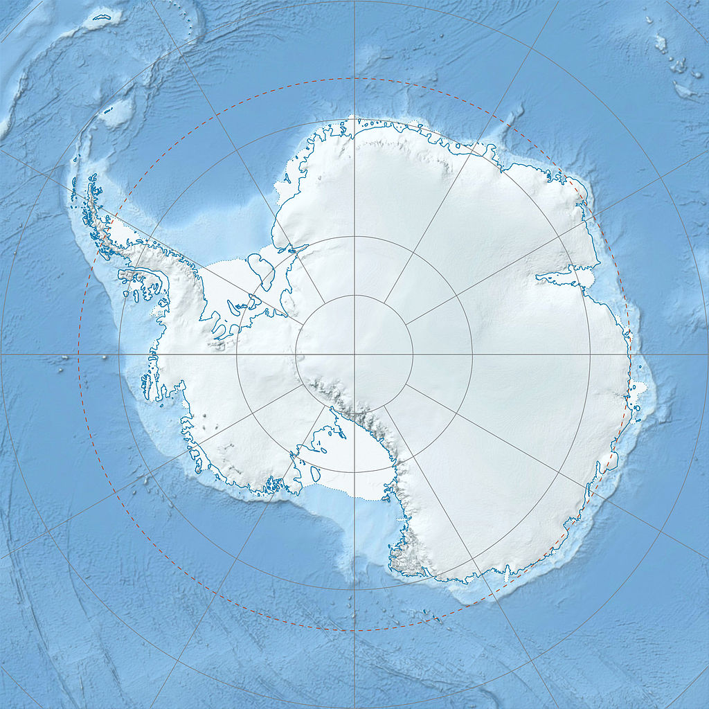 Le climat de l’Antarctique dépend d’une ceinture de vents qui en fait le tour. Et ceux-ci n’ont pas été aussi violents depuis au moins 1.000 ans, si ce n’est bien plus encore ! © Alexrk2, Wikipédia, cc by sa 3.0