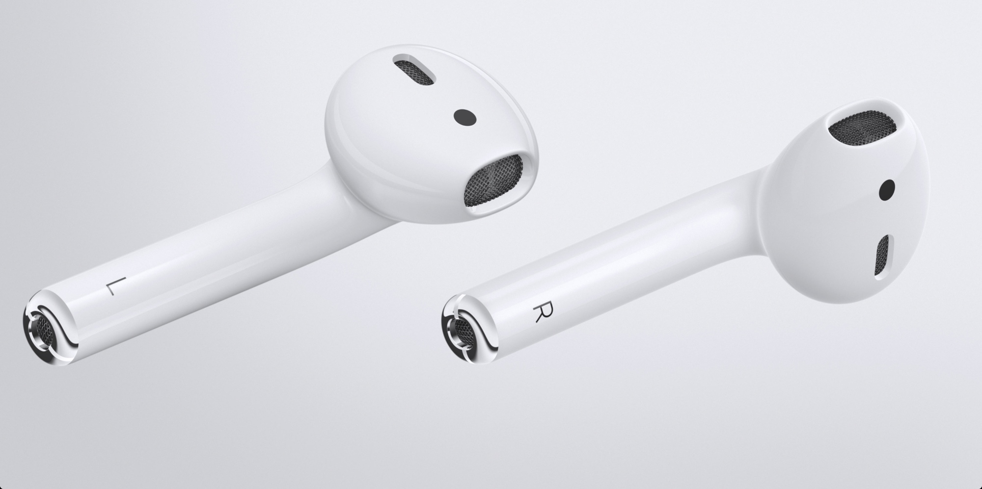 Apple, avec&nbsp;ses Airpods sans fil, innove toujours plus. © Apple