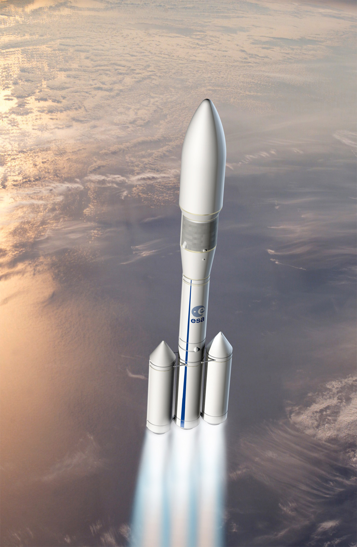 L'Ariane 6 choisie par l'Agence spatiale européenne sera économique et conçue pour répondre aux besoins de l'Europe. © Esa, D. Ducros