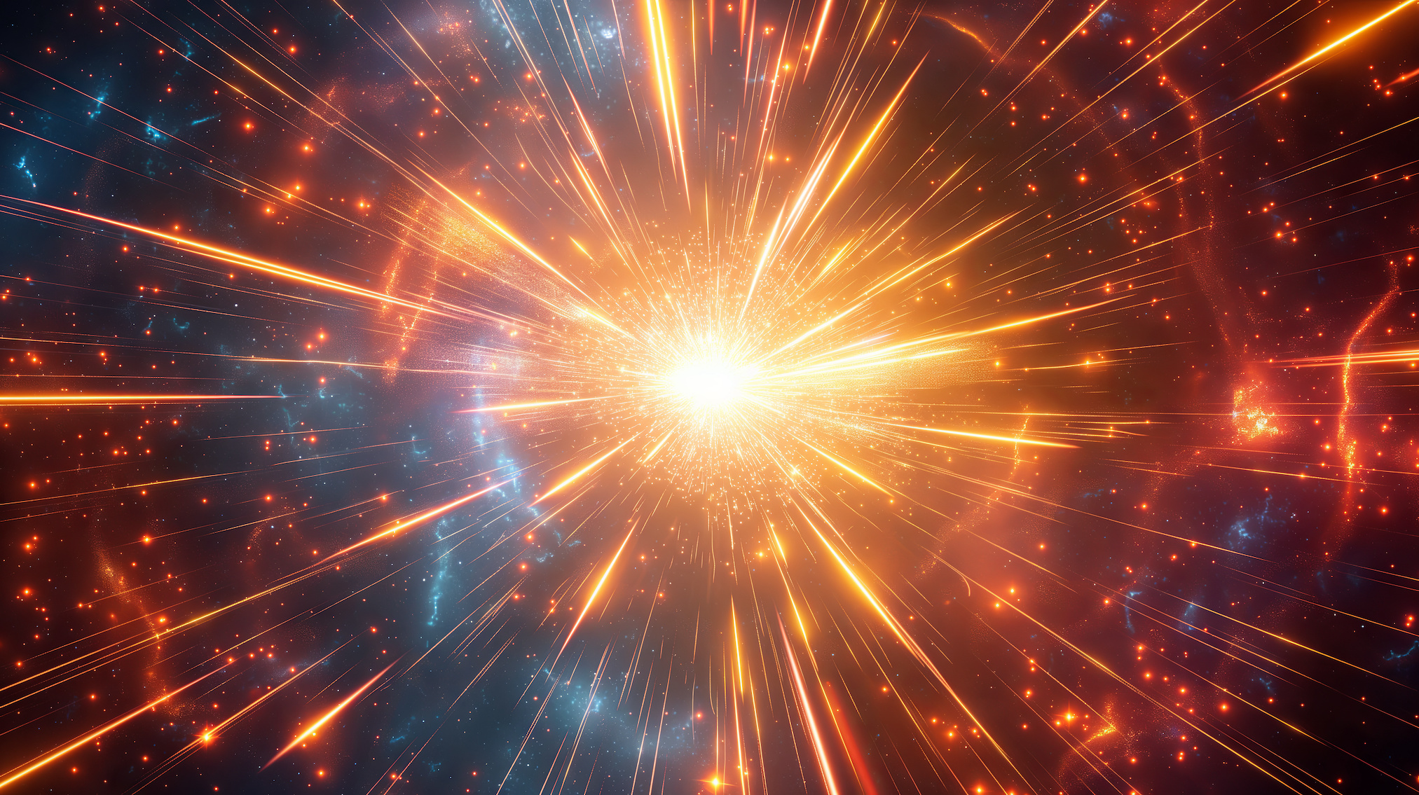 Une vue d'artiste du Big Bang qui n'est en fait pas une explosion. © Renzo, Adobe Stock