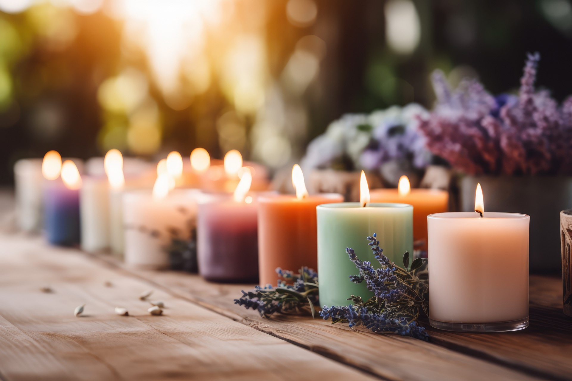 Les bougies parfumées, une lueur de réconfort pour se sentir bien chez soi. © Arthur, Adobe Stock