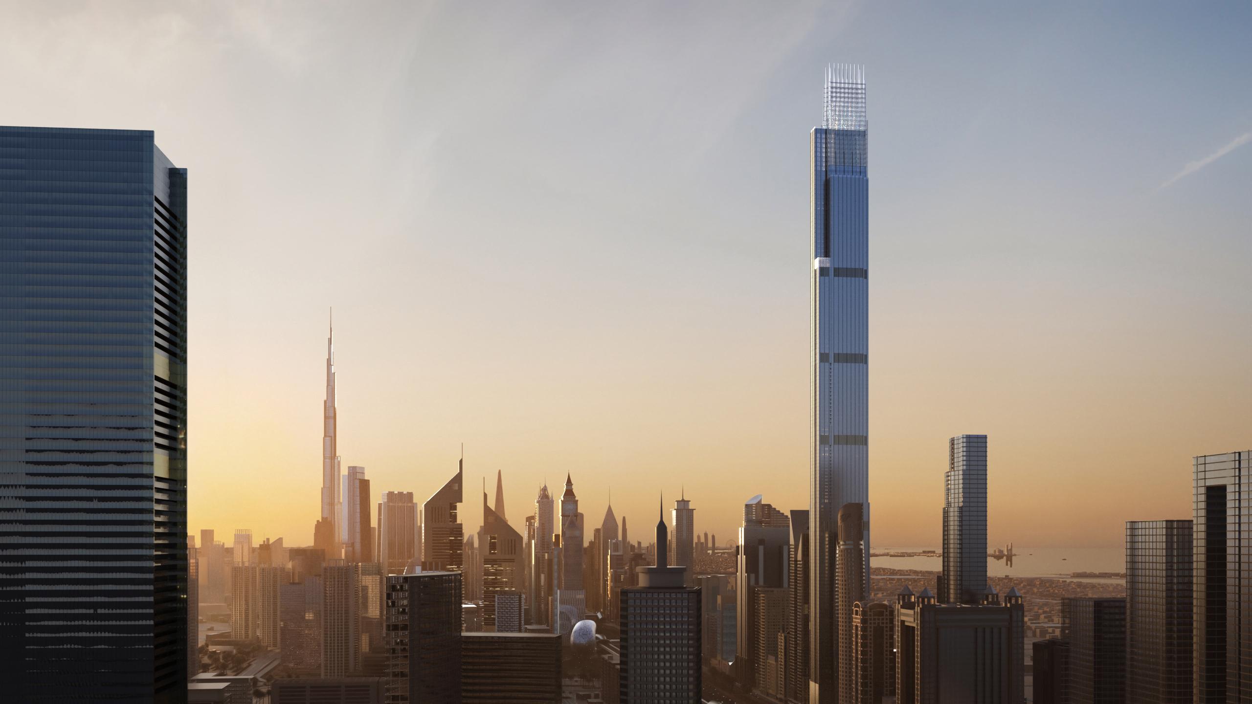 La Burj Azizi devrait être achevée en 2028. © Azizi Developments