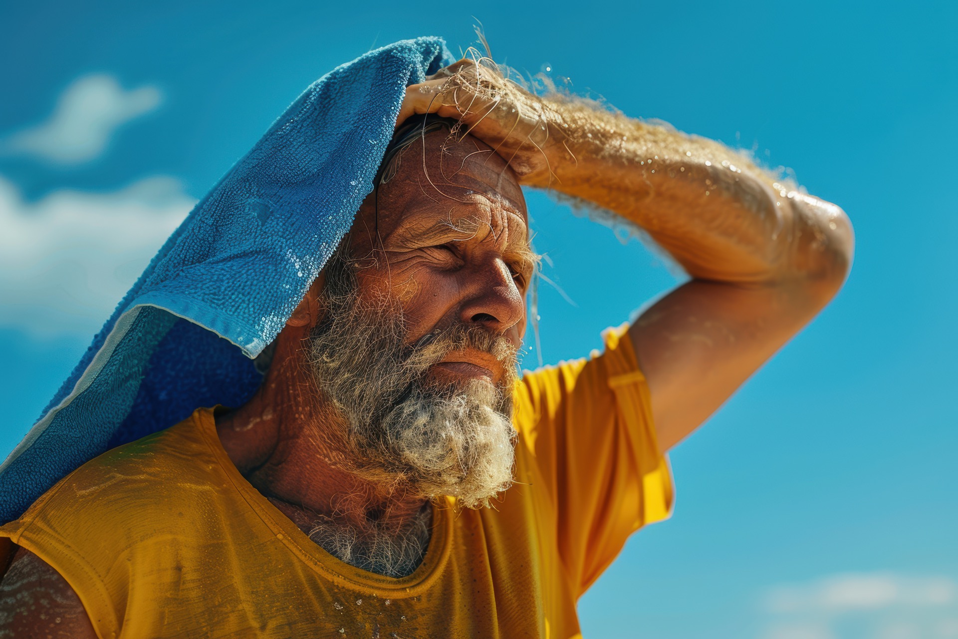 Les deux vagues de chaleur durant l'été 2023 ont été responsables de 57 % des décès. © PetrovMedia, Adobe Stock