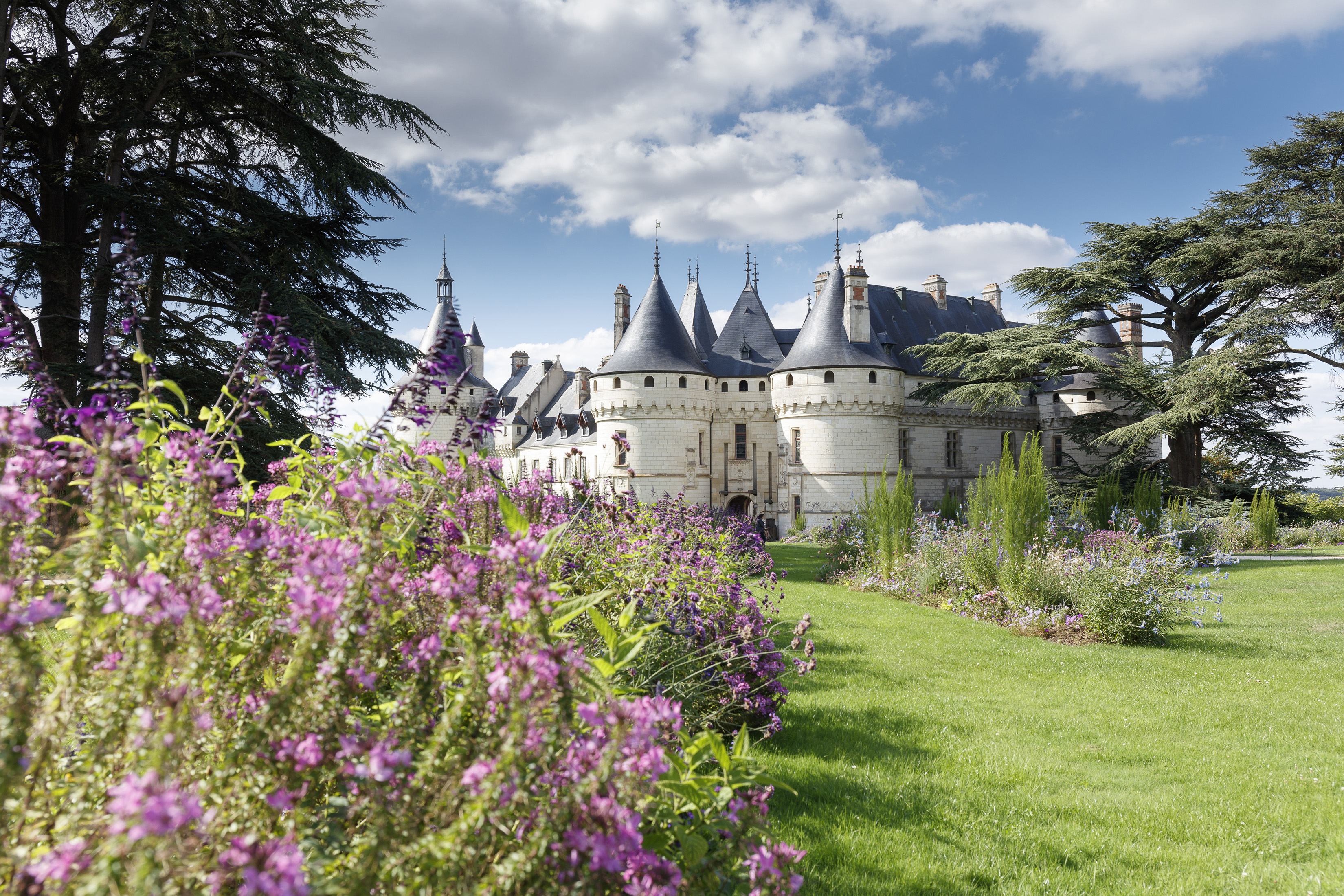 Château de Chaumont-sur-Loire et ses jardins. © Eric Sander