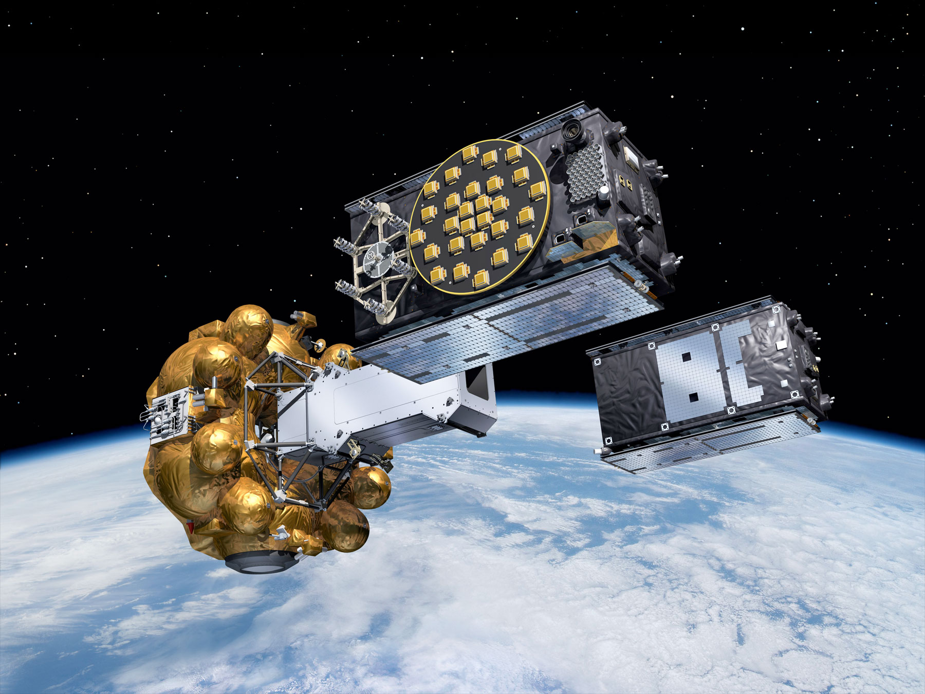 L'étage Fregat est bien à l'origine de l'échec de la mise en orbite des deux satellites Galileo. En cause, une partie du carburant qui aurait gelé en plein vol. © Esa