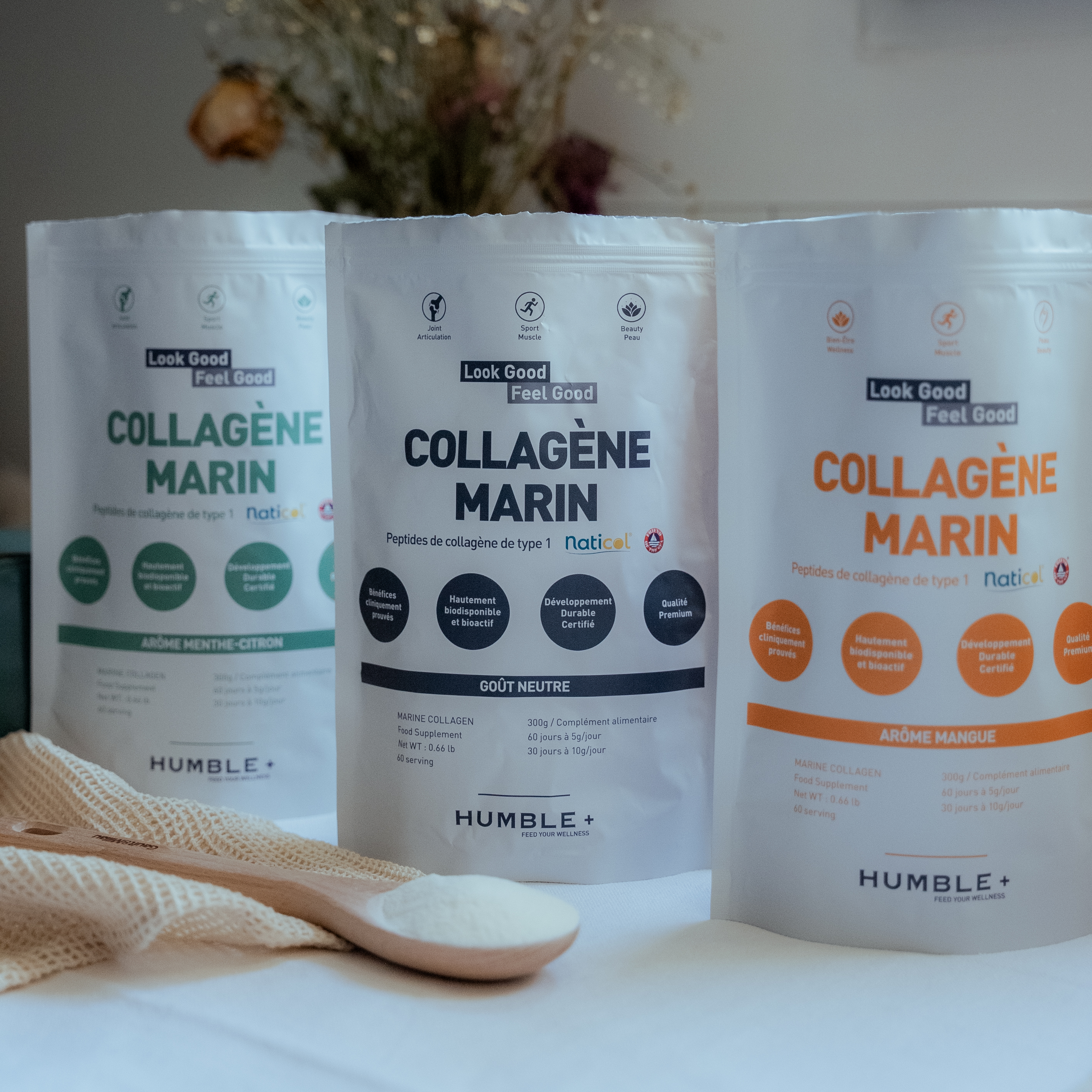 Le collagène marin. © Humble+