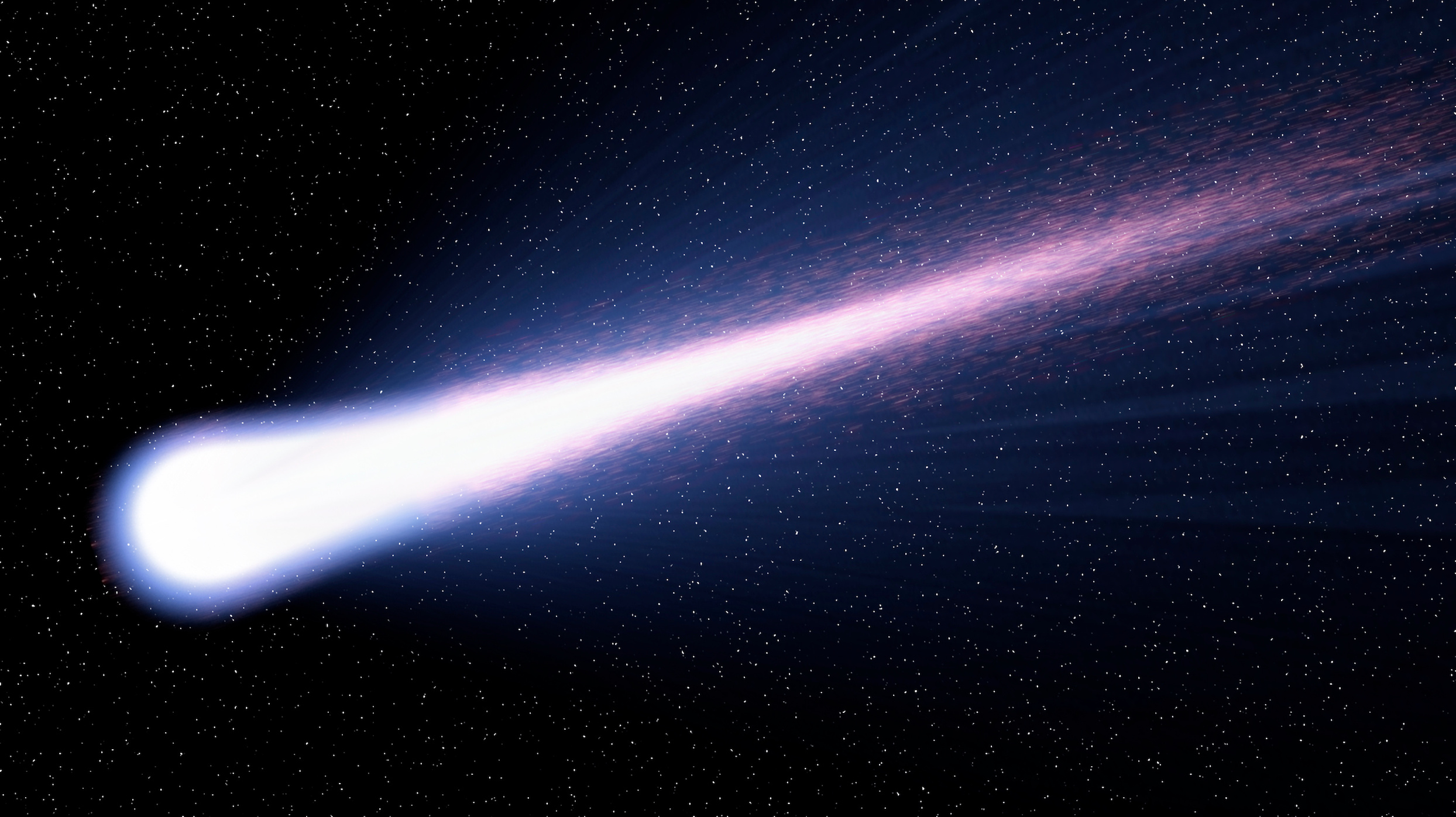 Illustration d'une comète. © Александр Ковалёв, Adobe Stock