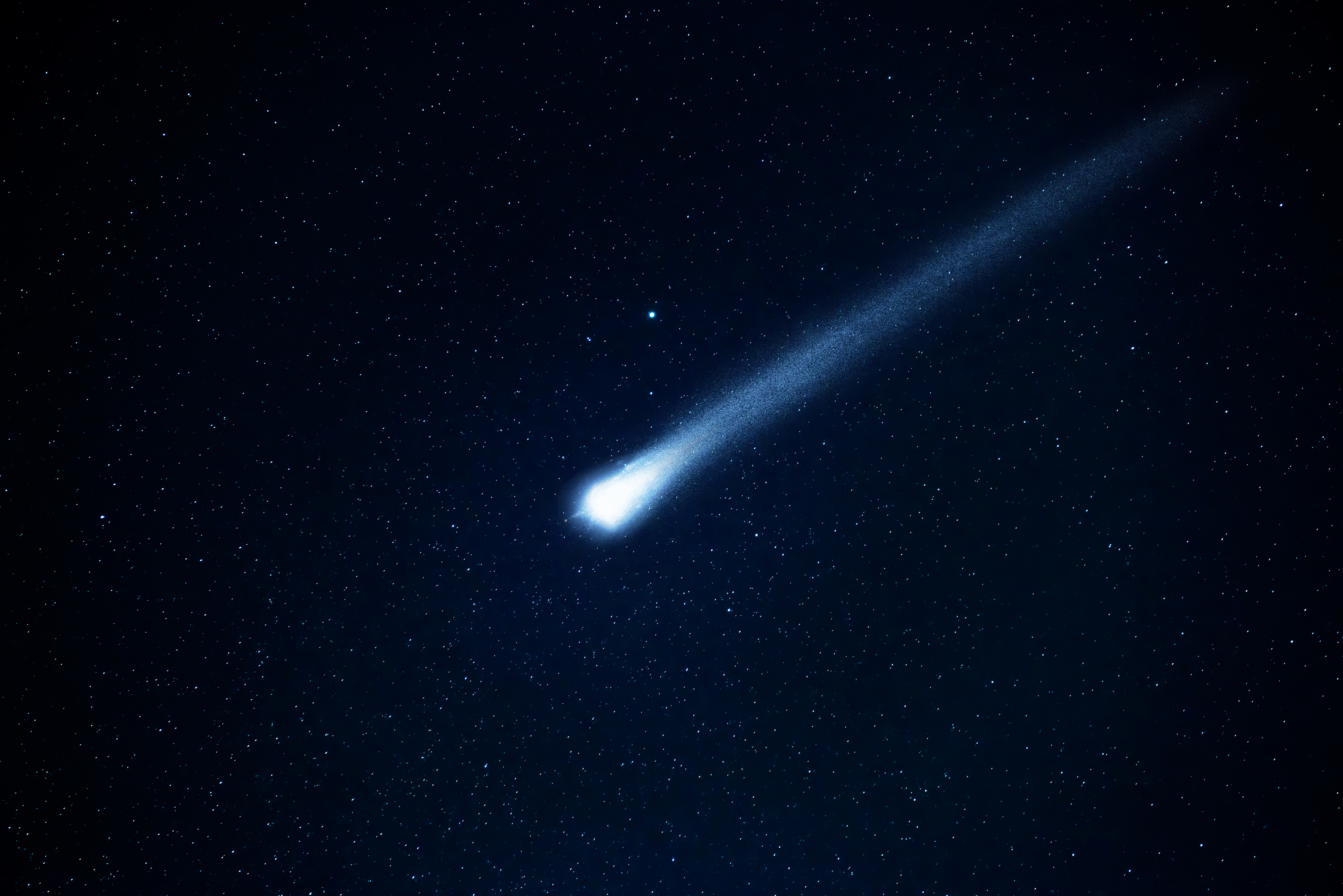 Illustration d'une comète. © Tryfonov, Adobe Stock