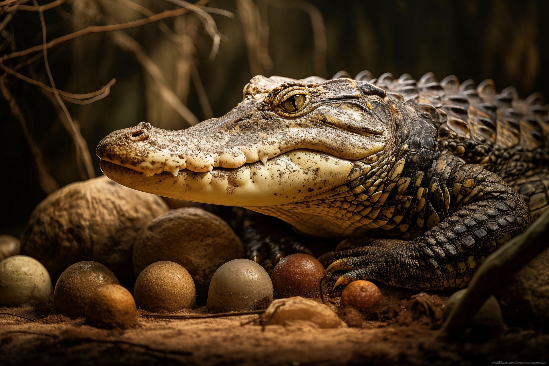 Les mamans crocodiles sont aux petits soins pour leurs rejetons. © Creative Digital Art, Adobe Stock