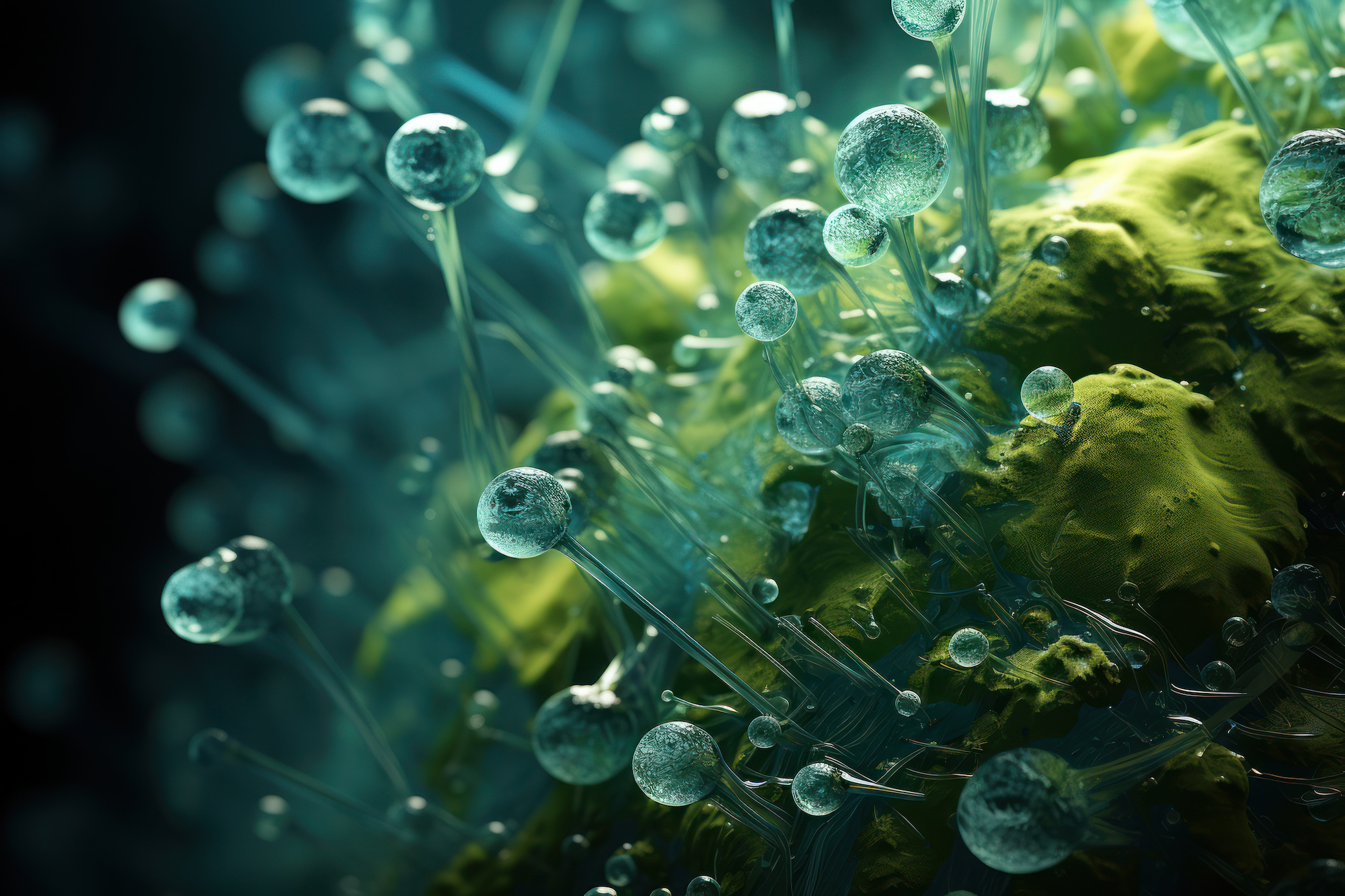 Une nouvelle étude apporte la preuve que la photosynthèse existait déjà il y a 1,75 milliard d'années. © Sebastian (image générée par IA), Adobe Stock
