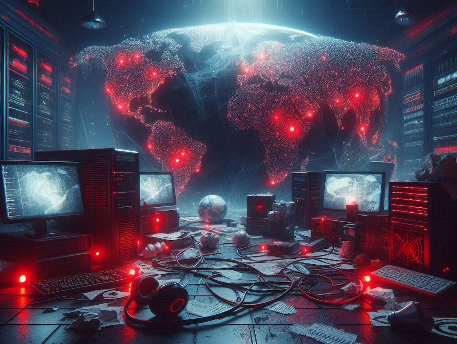 Une panne informatique a affecté le monde entier. © Image générée par Copilot IA