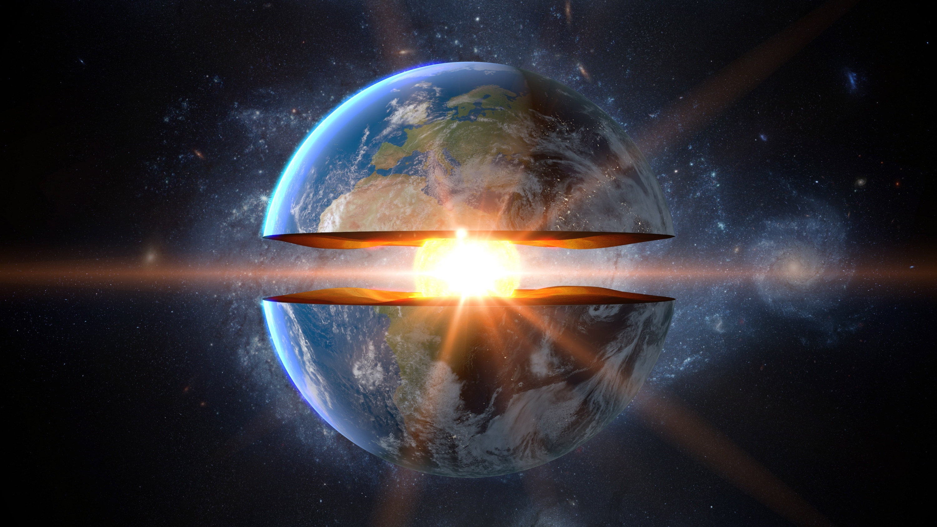 La Terre se refroidit depuis sa formation il y a 4.5 milliards d'années. © 3D motion, Adobe Stock