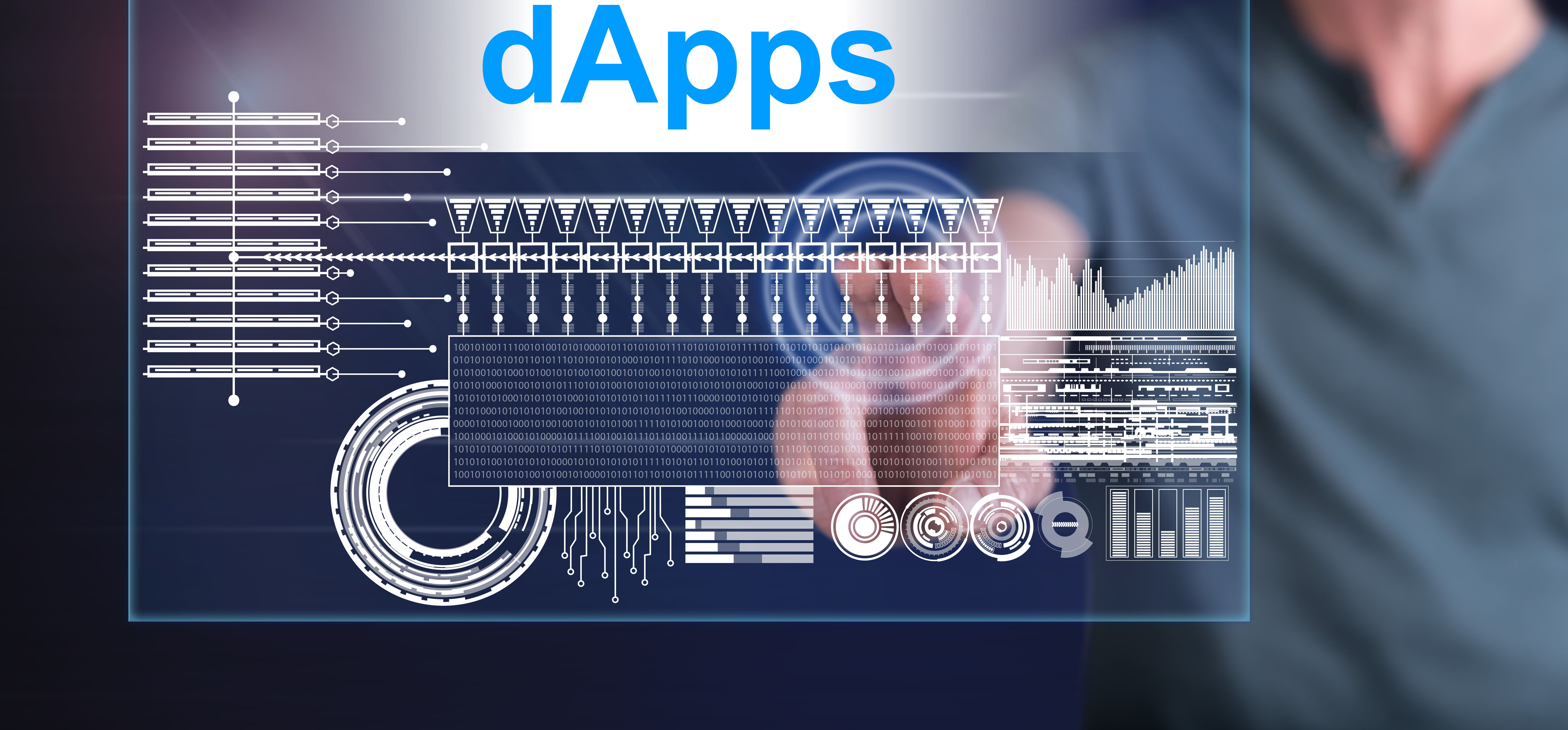 Les applications décentralisées sont aussi appelées DApps. © Thodonal, Adobe Stock