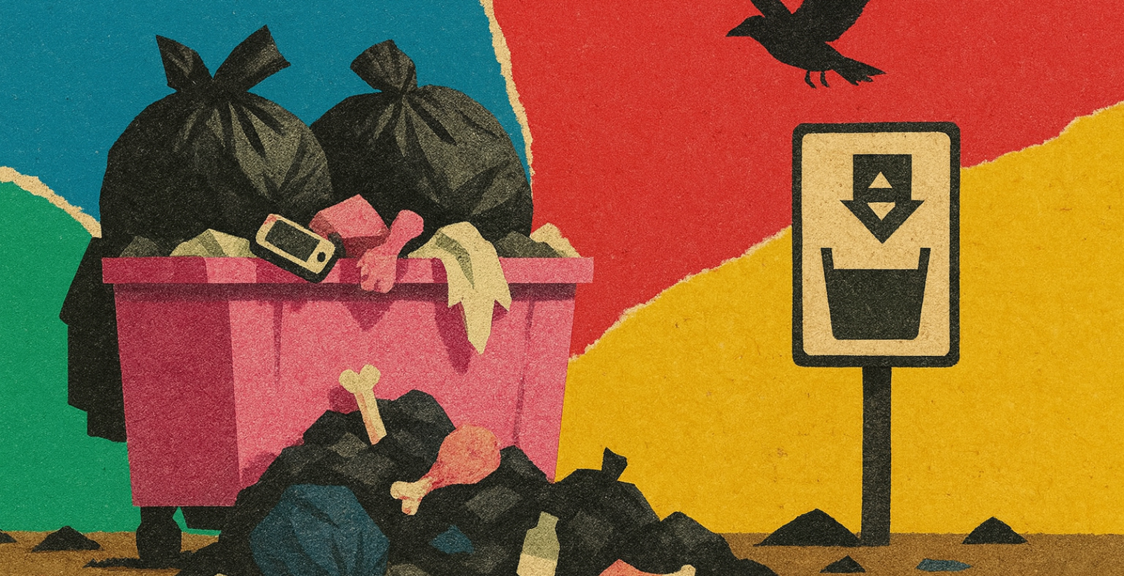 Pour réduire la quantité de déchets que l'on produit, mieux vaut sans doute ne pas être trop ambitieux. Procéder petit à petit, par ajustements, permet d'installer de nouvelles habitudes sur le long terme. © XD avec ChatGPT