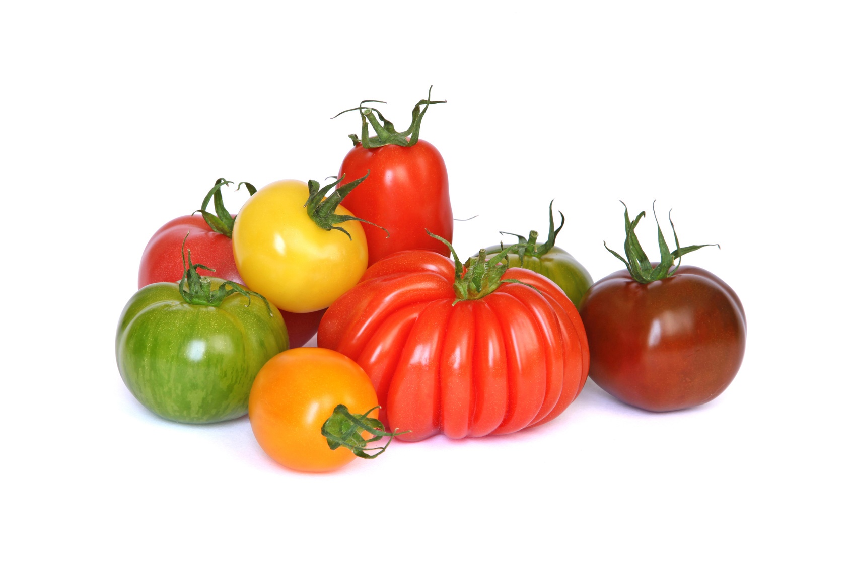 Dans la tomate, les pigments colorés sont présents dans les chromoplastes. © hcast, Fotolia