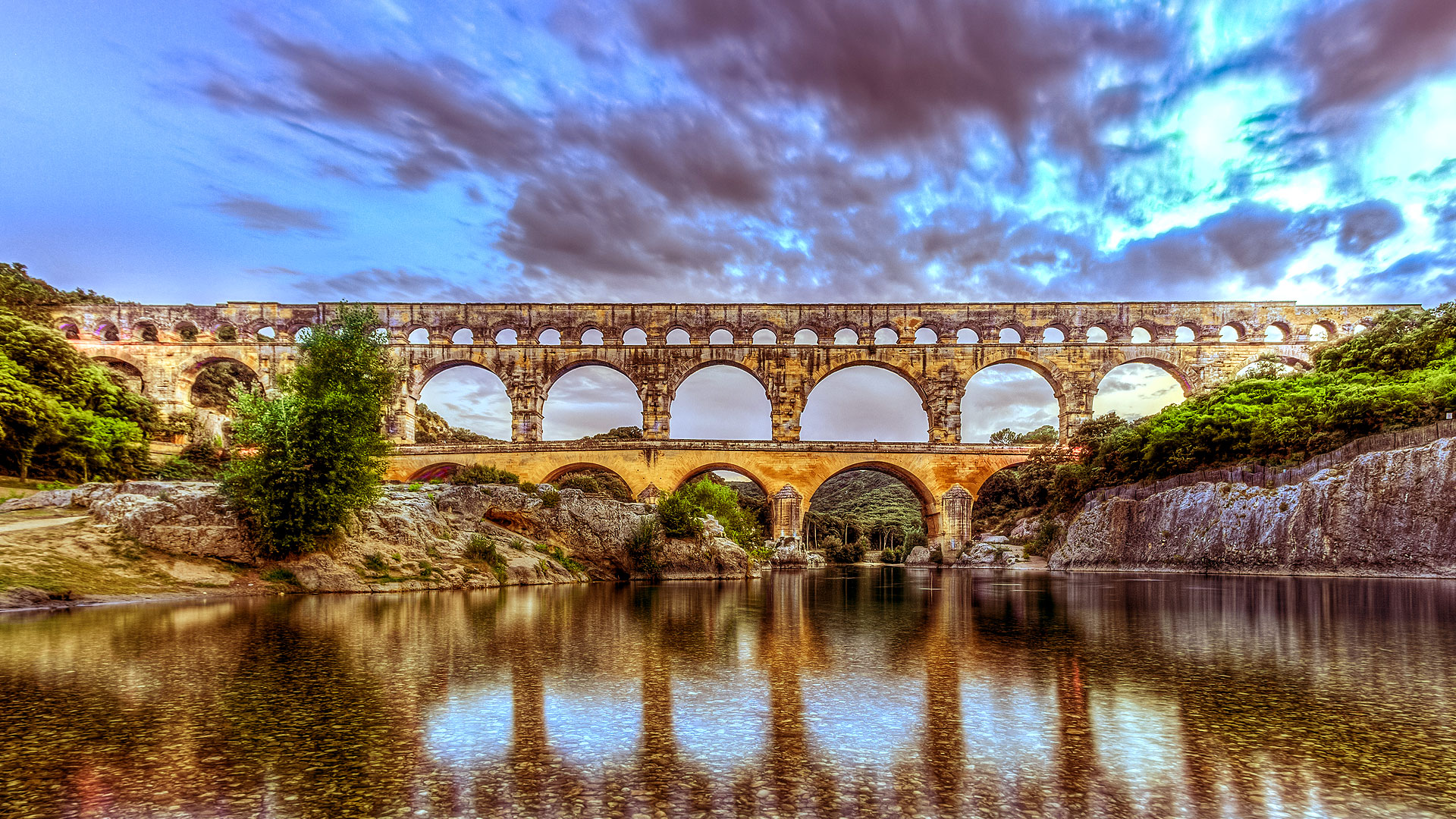 Le pont du Gard, un spectaculaire aqueduc romain